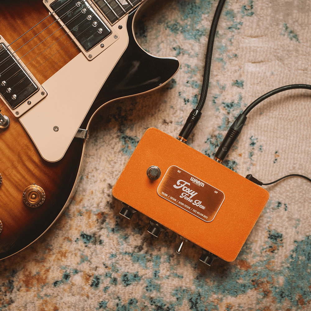 Warm Audio Foxy Tone Box Foxx Tone Machine Fuzz Clone Octave Fuzz