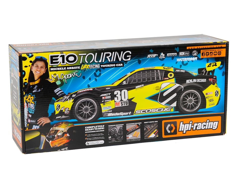 HPI E10 Michele Abbate Grrracing Touring Car [HPI120090] - HobbyTown