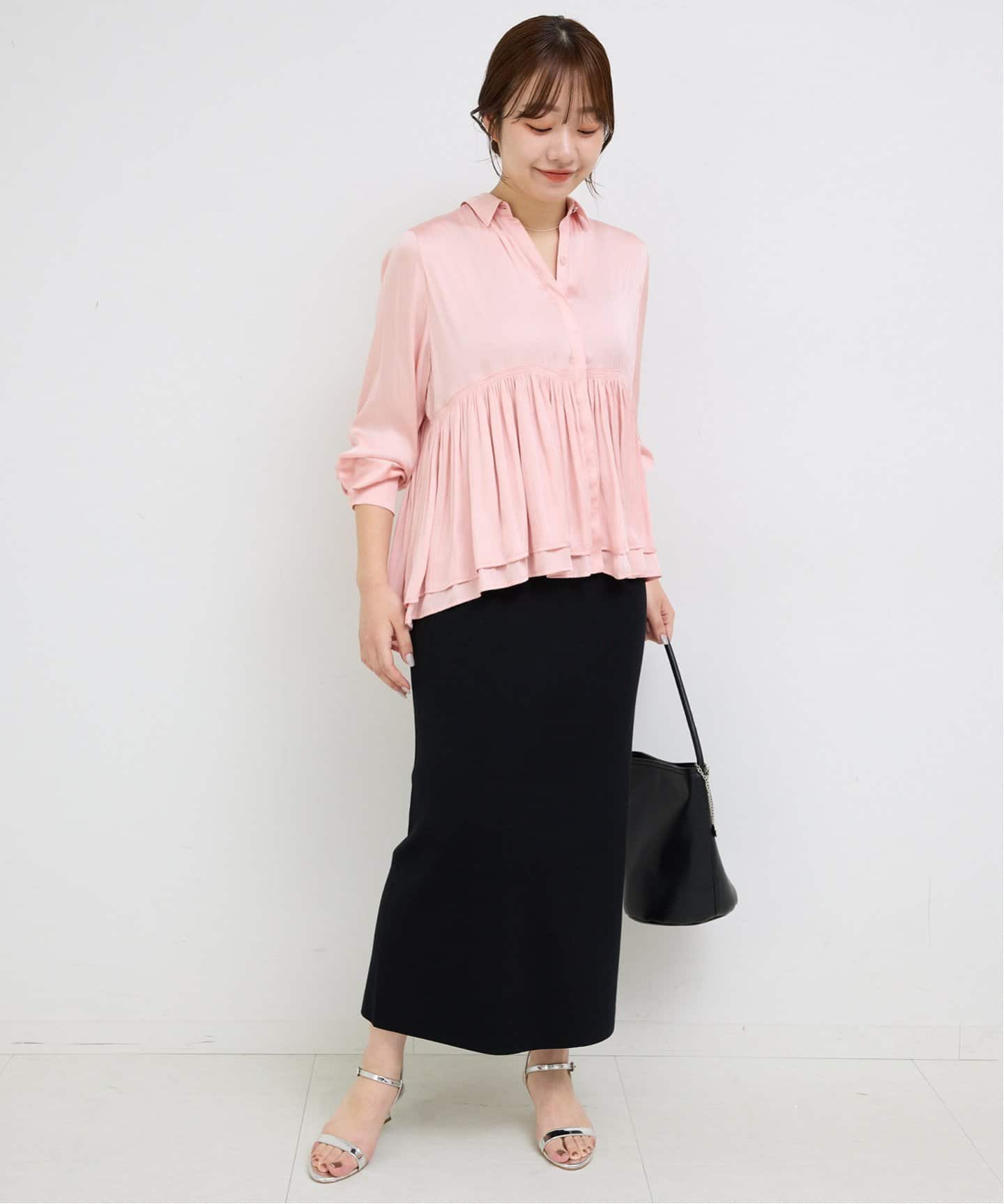 レギンスセット》レイヤードニットスカート（その他スカート）｜SLOBE