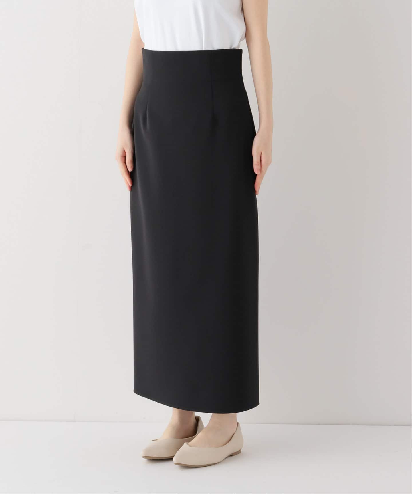 追加》ジャージーライクカラータイトスカート8（ロング・マキシ丈