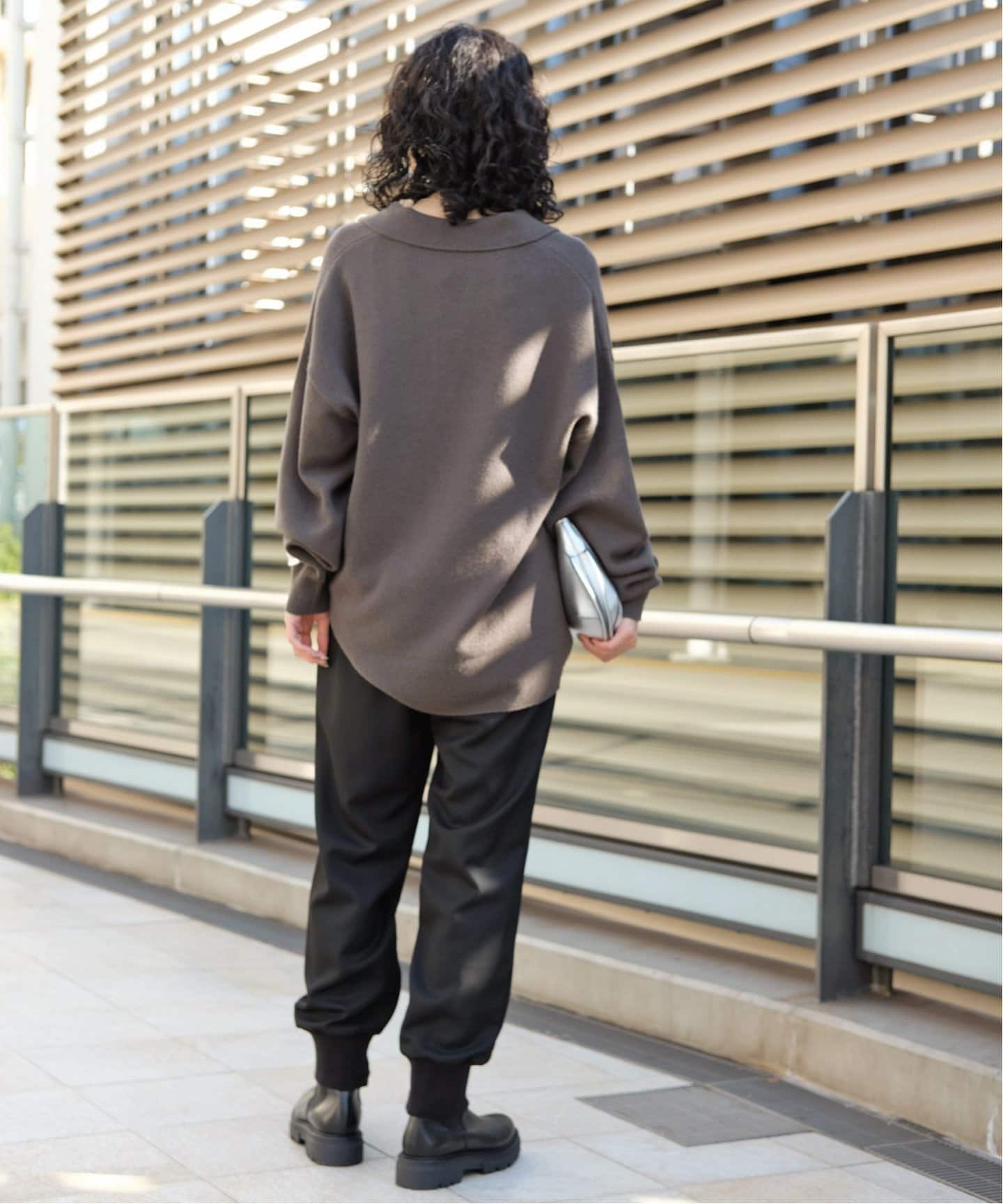 ウールカシミヤスキッパープルオーバー（ニット／セーター）｜AP