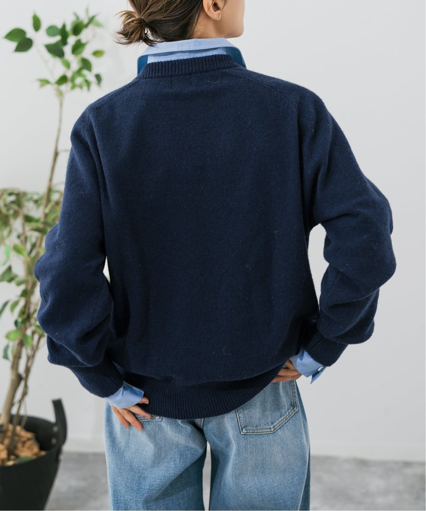 ラグランロゴニットプルオーバー（ニット／セーター）｜Spick and Span