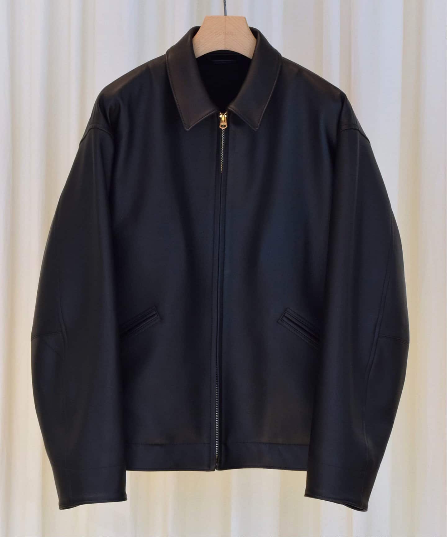 COMOLI / コモリ】カーフスキン ジップショートジャケット（その他