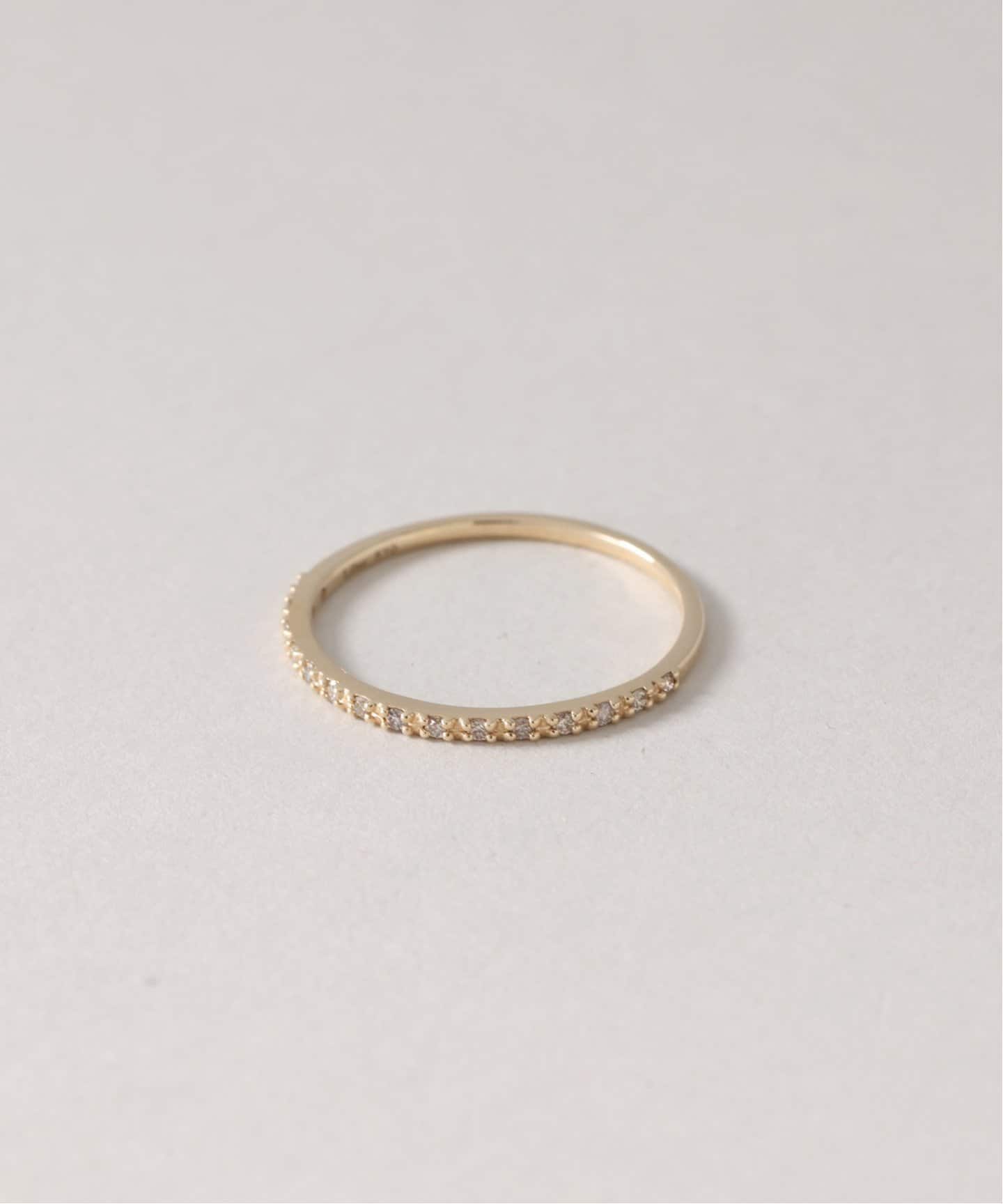 ダイヤハーフエタニティーリング K10（リング）｜Lilas（リラ）の通販