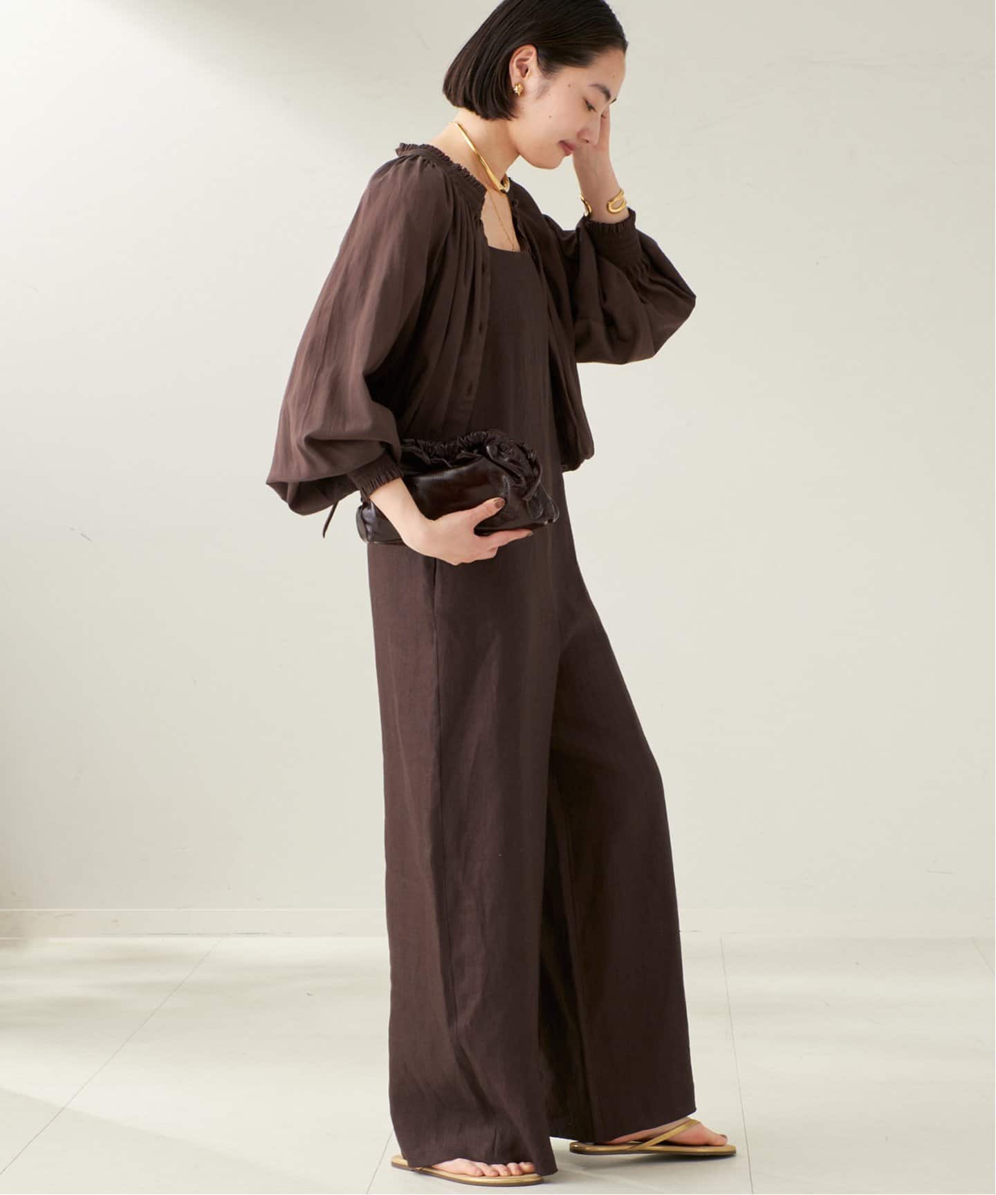 french linen オールインワン（つなぎ／オールインワン）｜Plage