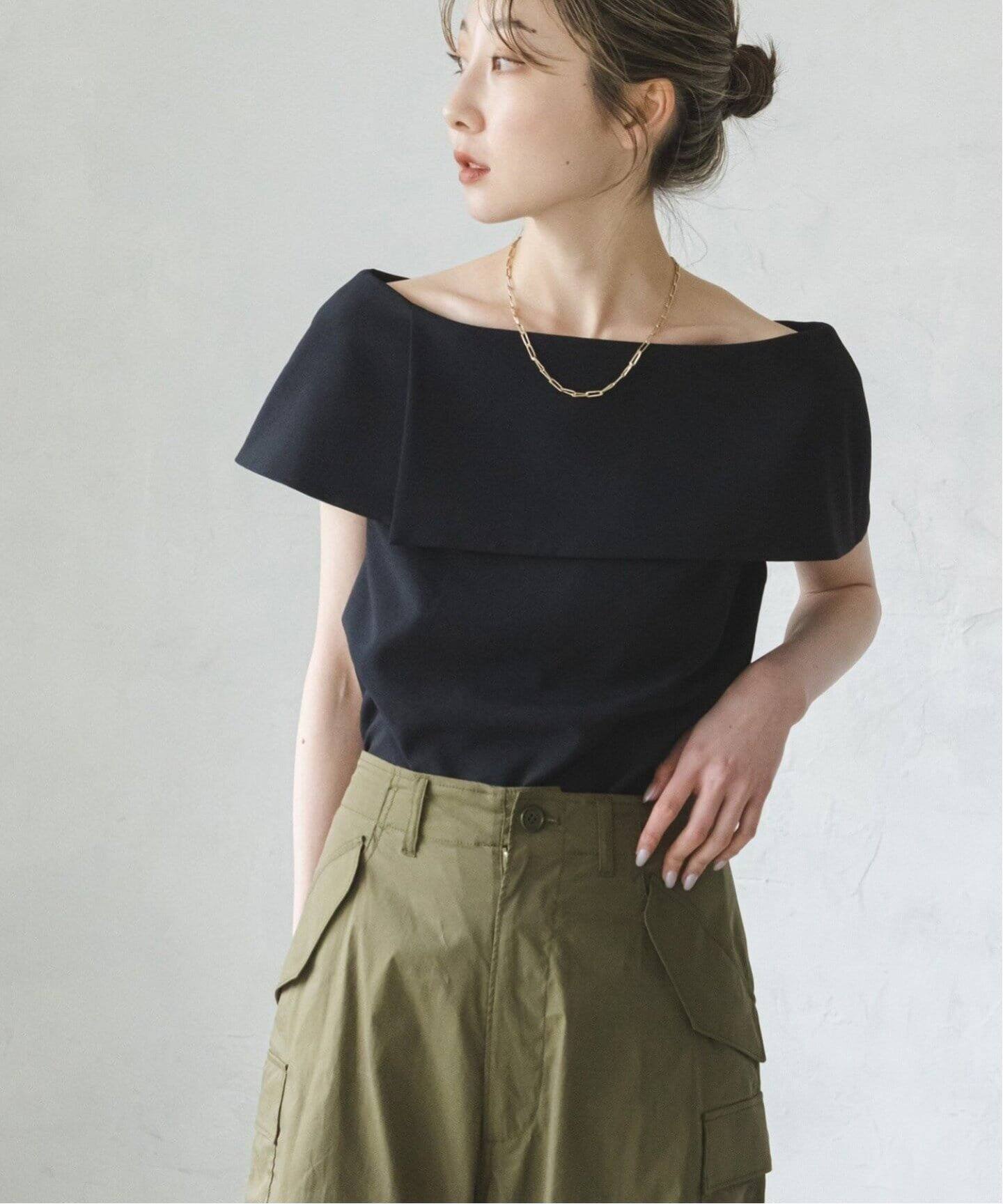 追加6》【洗える】ケープブラウス（シャツ／ブラウス）｜NOBLE