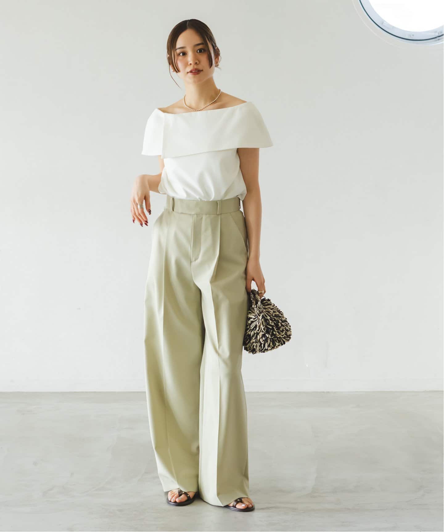 追加6》【洗える】ケープブラウス（シャツ／ブラウス）｜NOBLE