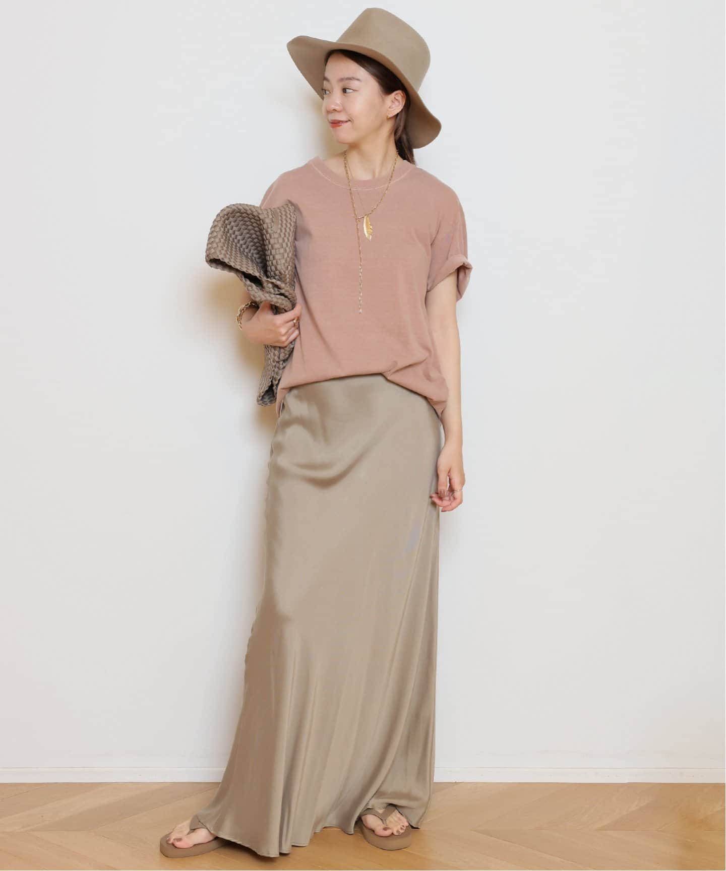 Cu/R maxi スカート（ロング・マキシ丈スカート）｜MUSE de Deuxieme