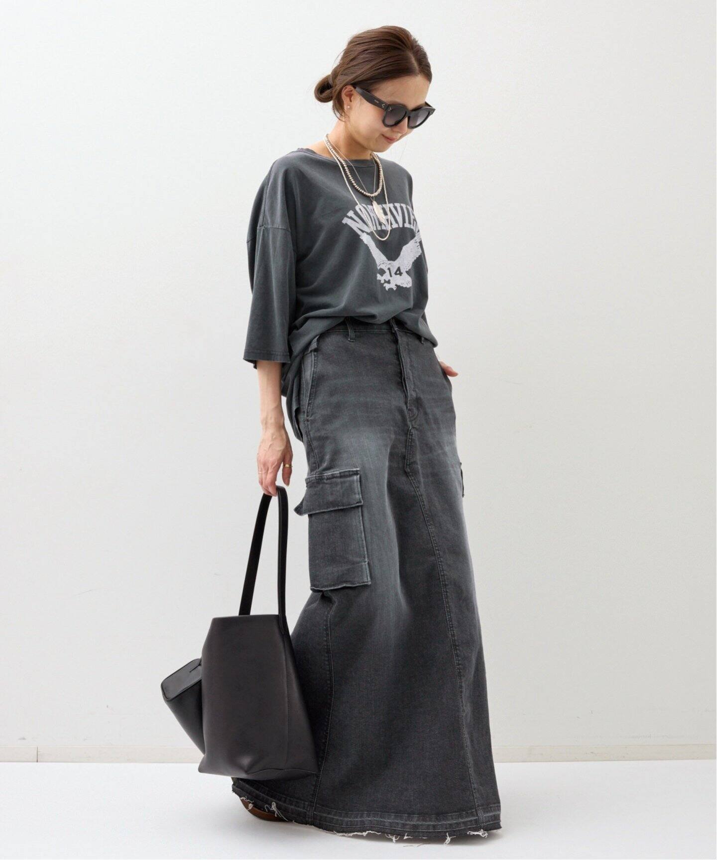 GOOD GRIEF!/グッド グリーフ】 CARGO LONG SKIRT（ロング・マキシ丈