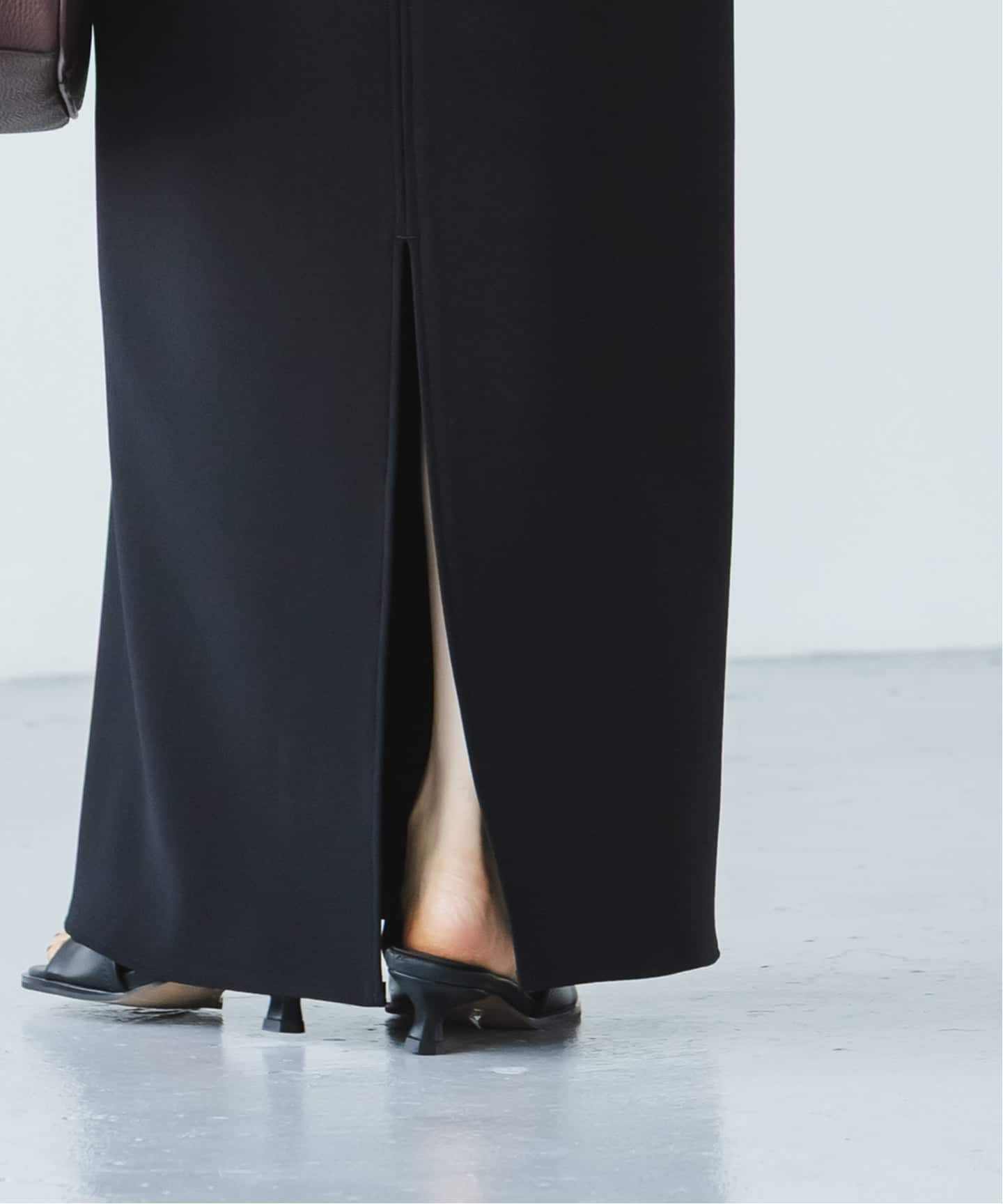 追加》【洗える】コンフォートジャージーライクタイトスカート 3