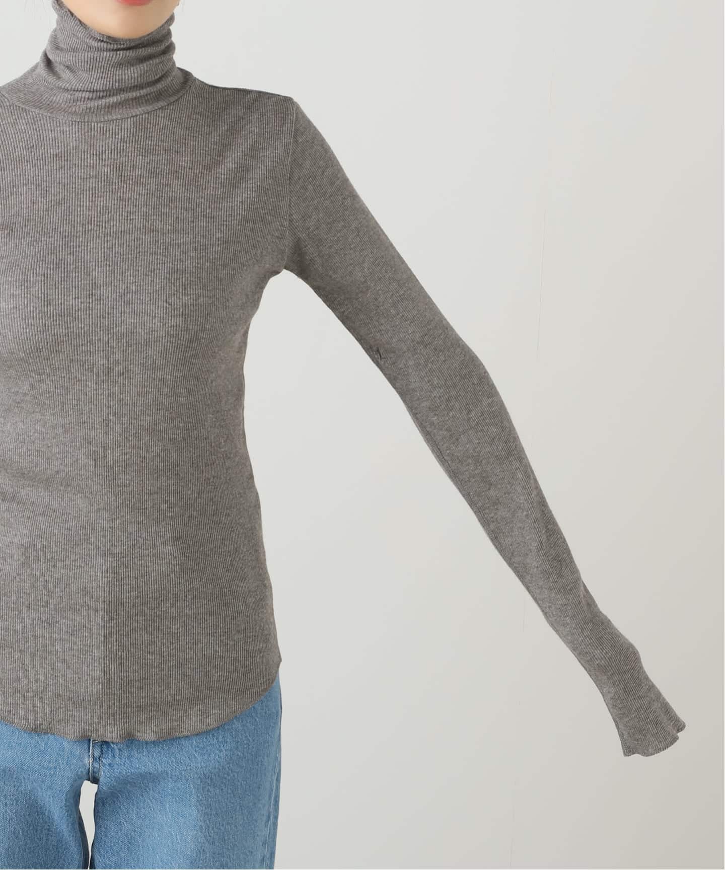 Yak/Cotton RIB TURTLE NECK（Tシャツ／カットソー）｜L'Appartement