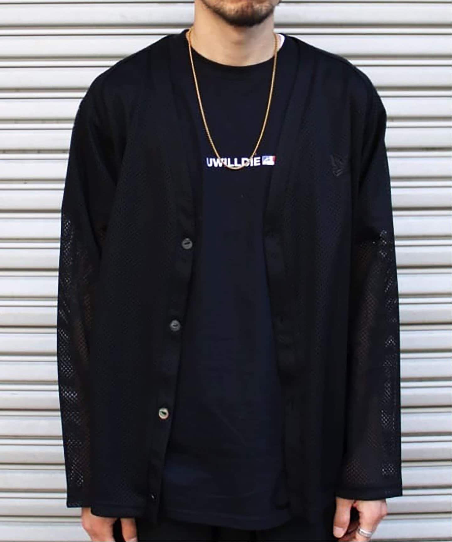 NEEDLES / ニードルズ】V-Neck Cardigan - Raschel Lace（カーディガン