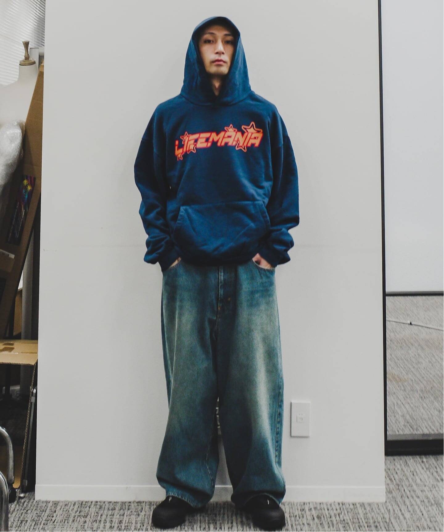 LIFEMANIA / ライフマニア RACING STAR LOGO HOODIE（パーカー）｜WISM