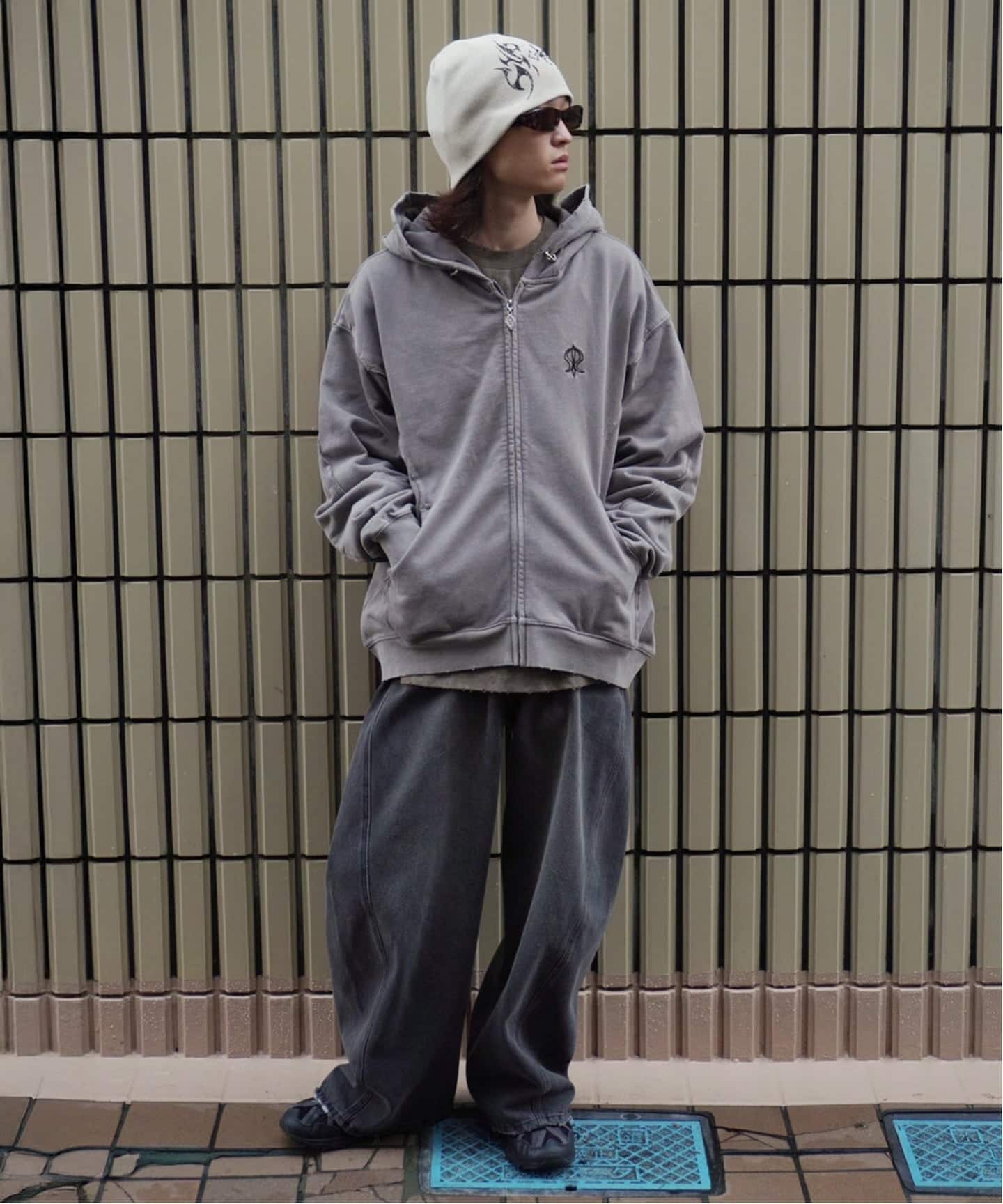 SUPPLIER / サプライヤー SWITCHING PIERCED ZIP HOODIE V2（パーカー
