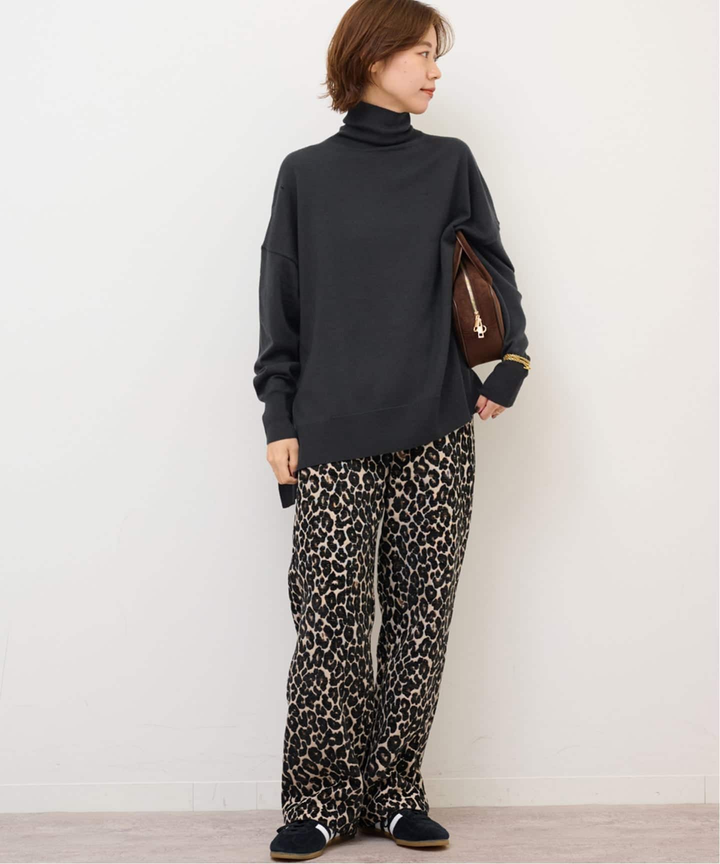 追加2 / 新色》BiellaYarnワイドタートルネック（ニット／セーター