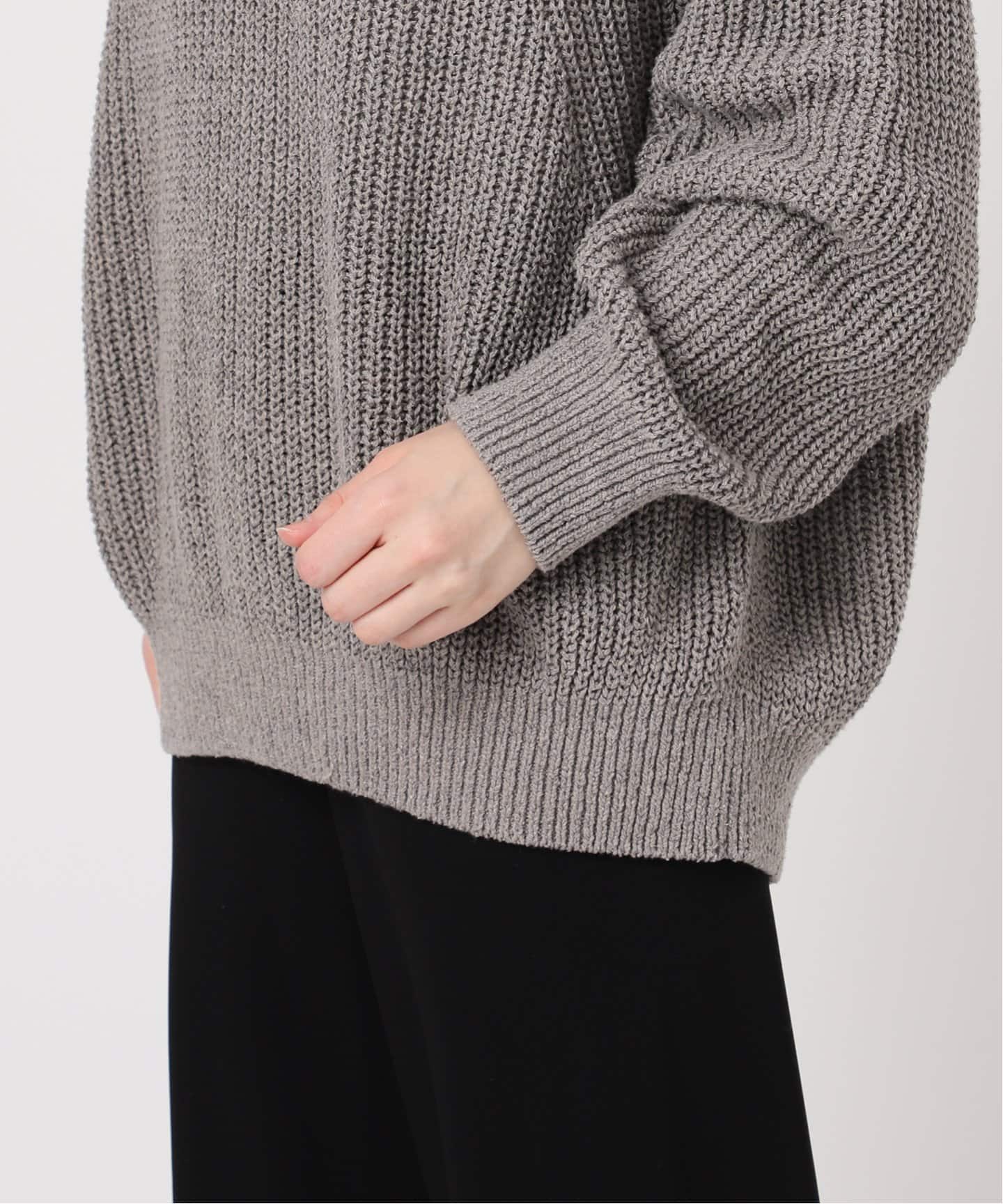 追加 Lily Linen アゼ プルオーバー（ニット／セーター）｜Deuxieme