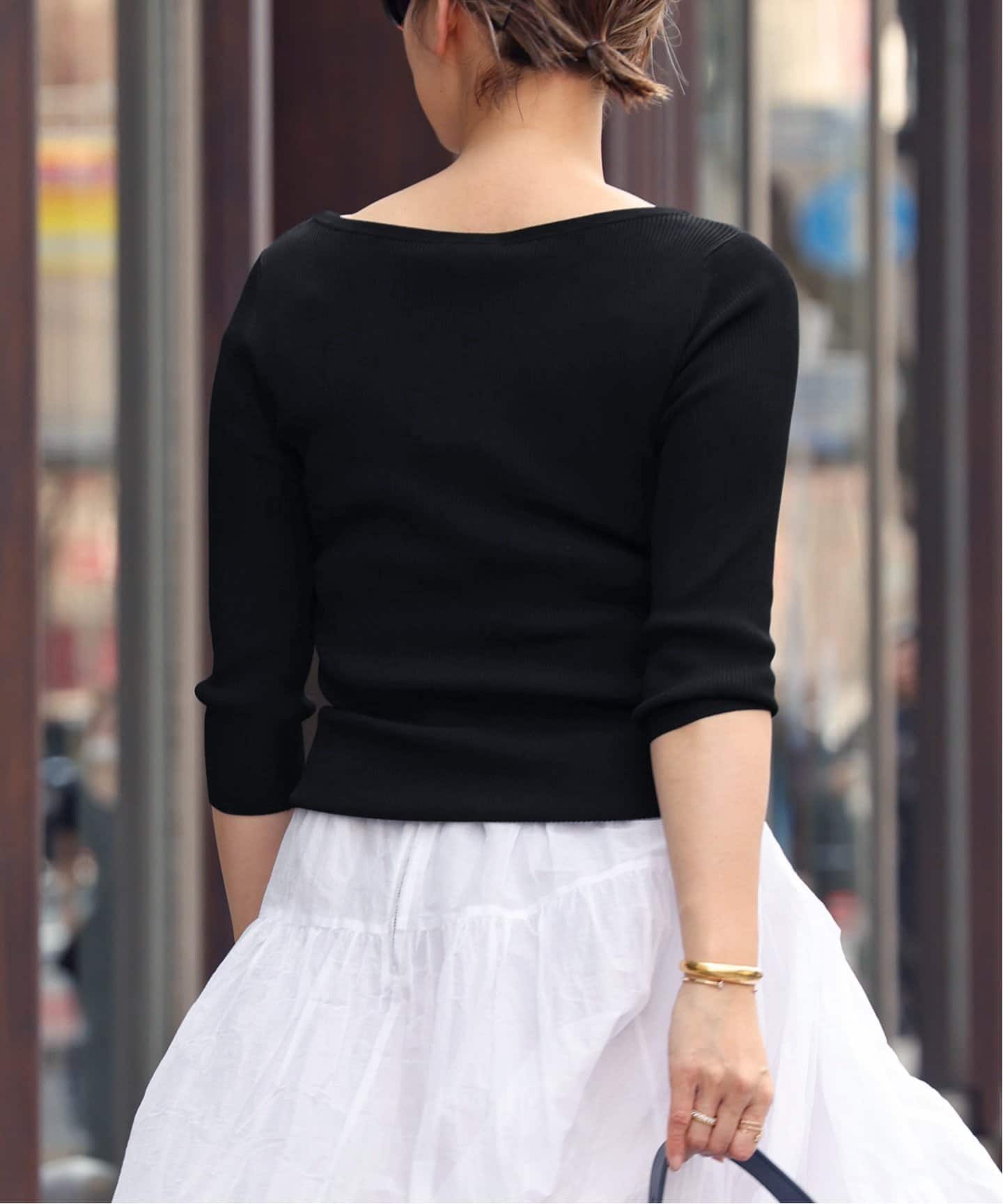 Eloise ボートネック ニット（ニット／セーター）｜Deuxieme Classe