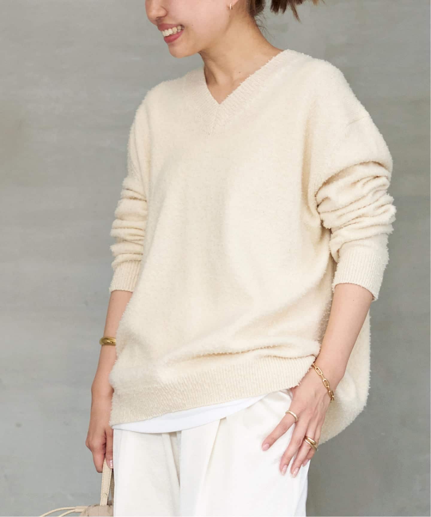 MAISON MARGIELA/メゾン マルジェラ】V NECK KNIT（ニット／セーター