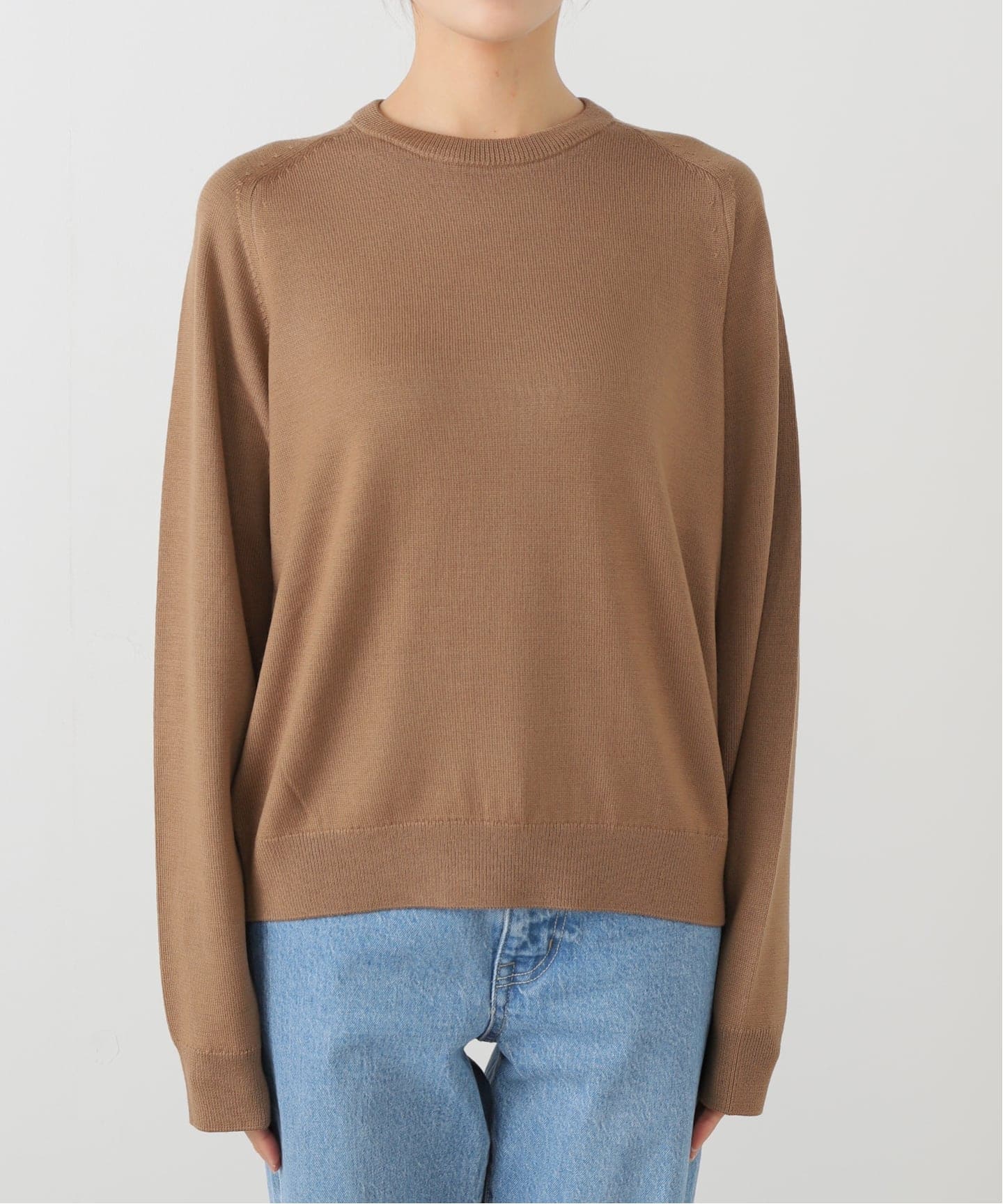 WISH クルーネックプルオーバー（ニット／セーター）｜MUSE de