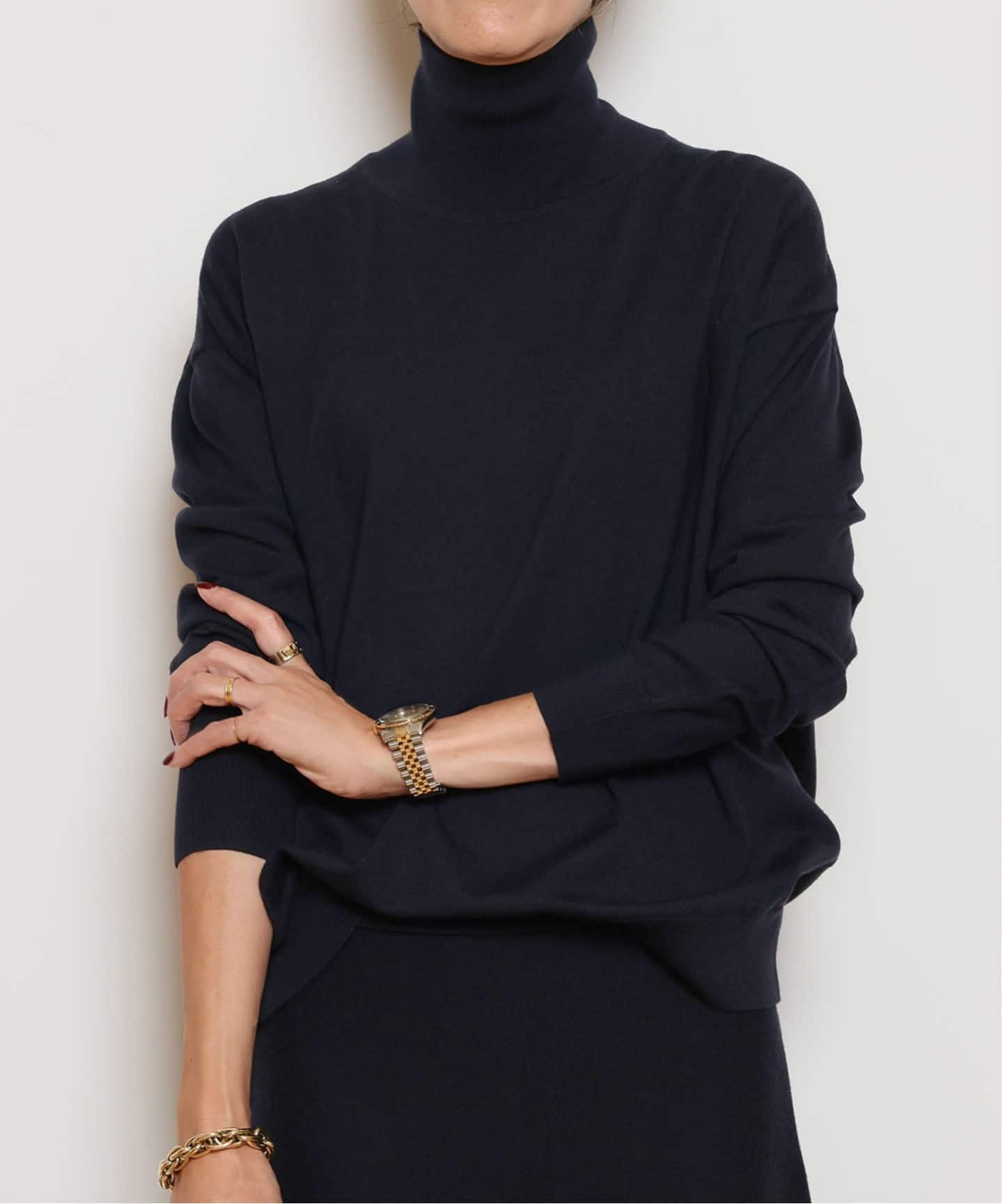 WONDER タートルネックプルオーバー（ニット／セーター）｜MUSE de