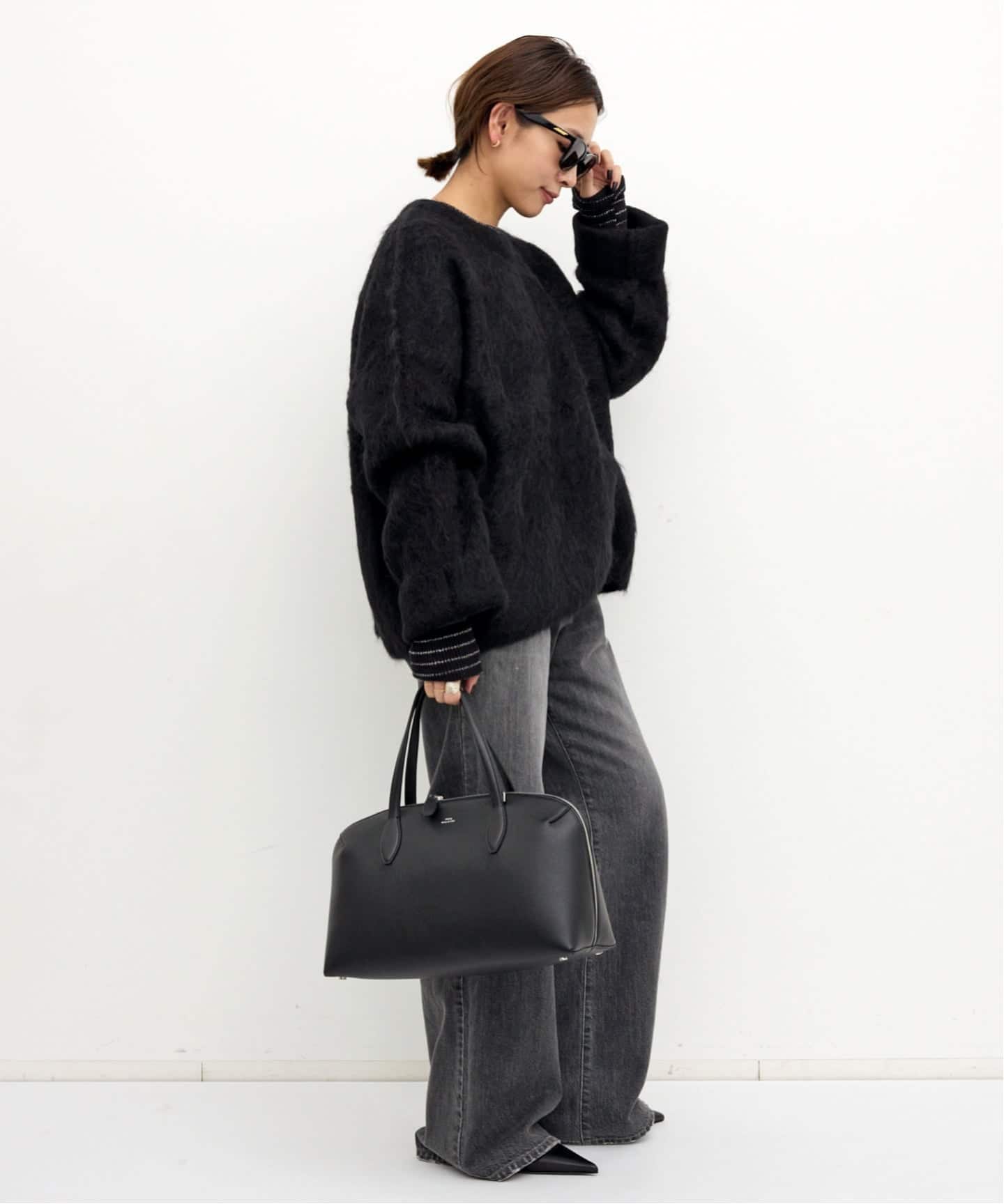 TOTEME/トーテム】 BOXY ALPACA KNIT（ニット／セーター）｜L