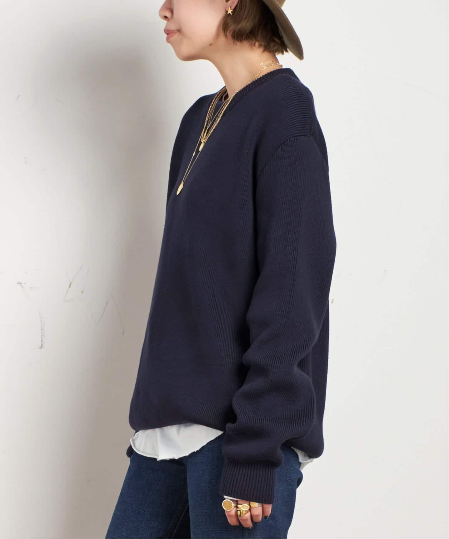 GOLDEN GOOSE / ゴールデングース】GOLDEN W'S BOYFRIEND KNIT（ニット