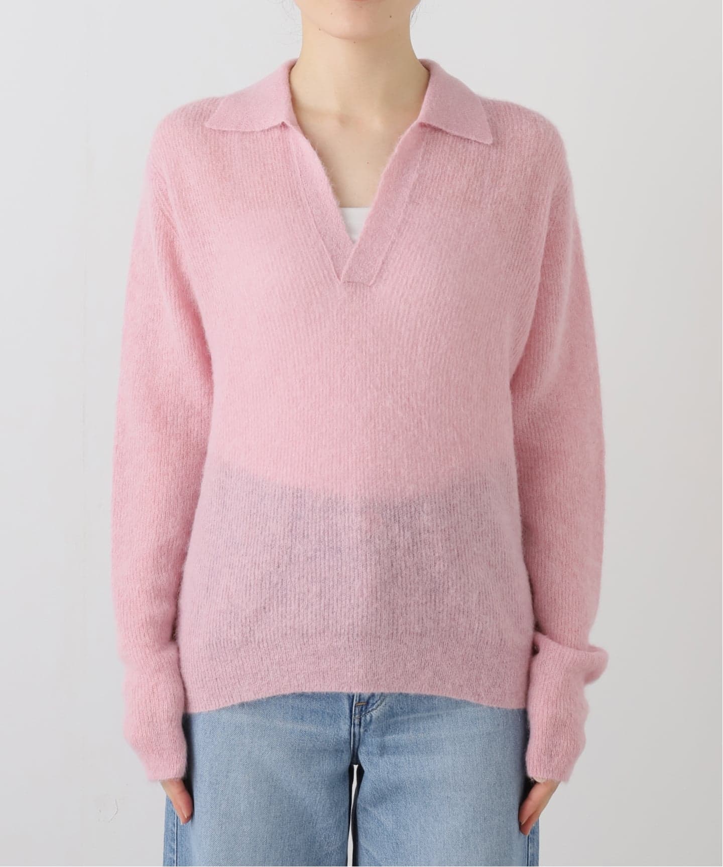 AURALEE/オーラリー BABY ALPACA POLO A25AP05AK（ニット／セーター