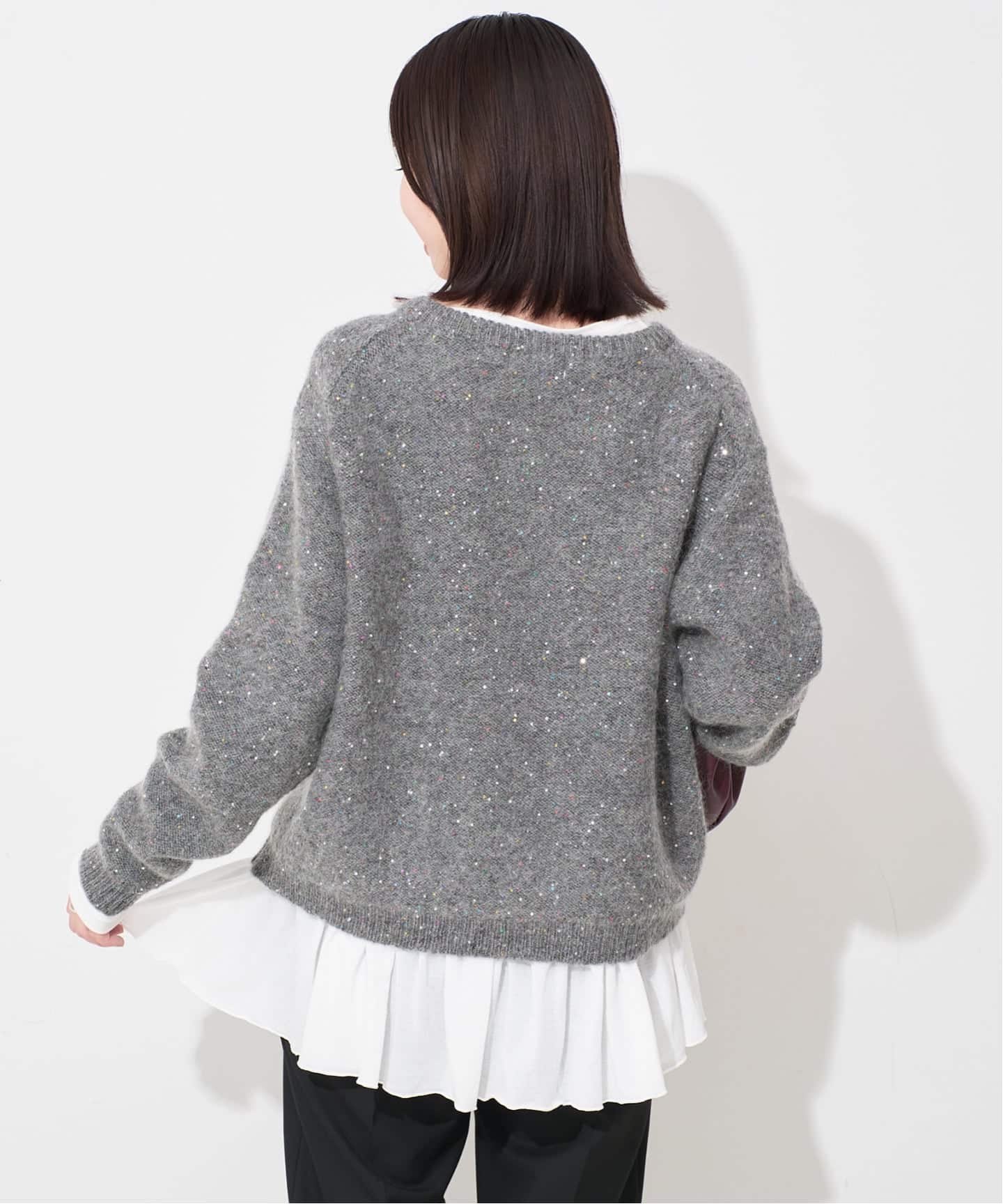 WEB限定/追加》スパンコールニット（ニット／セーター）｜SLOBE IENA