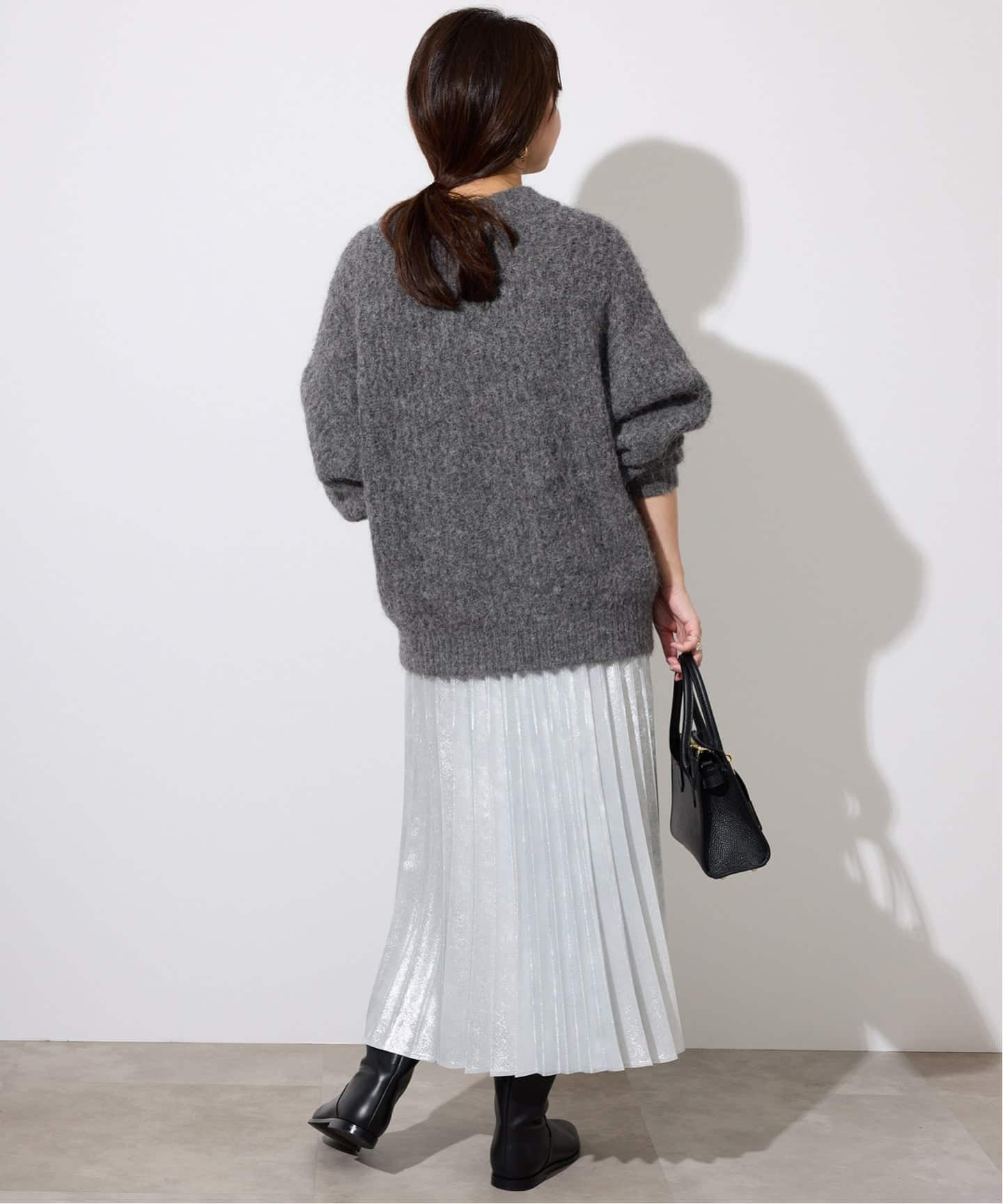 アルパカ混BIG プルオーバー（ニット／セーター）｜SLOBE IENA