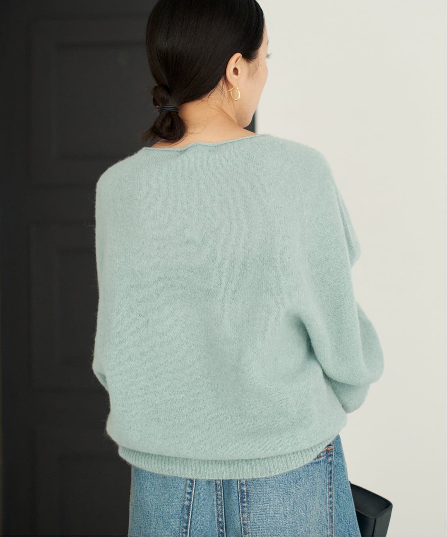 追加》Baby Alpaca ラグラン プルオーバー（ニット／セーター）｜Plage