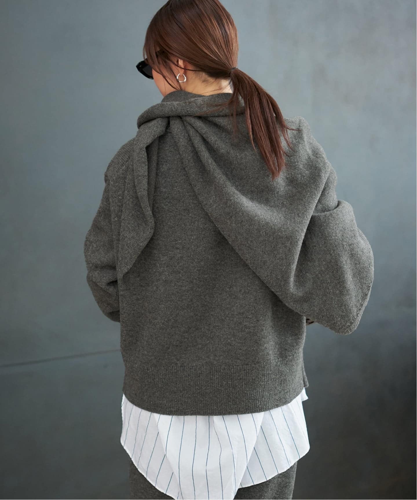 R'IAM ストールプルオーバー（ニット／セーター）｜Plage（プラージュ