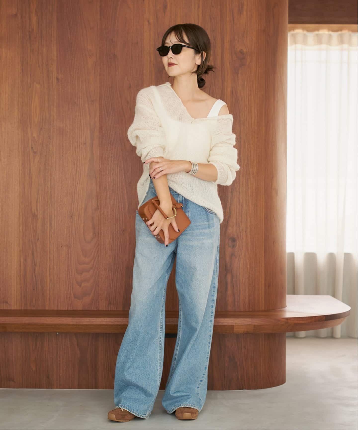 ALPACA MIX BUTTON ニット（ニット／セーター）｜Plage（プラージュ