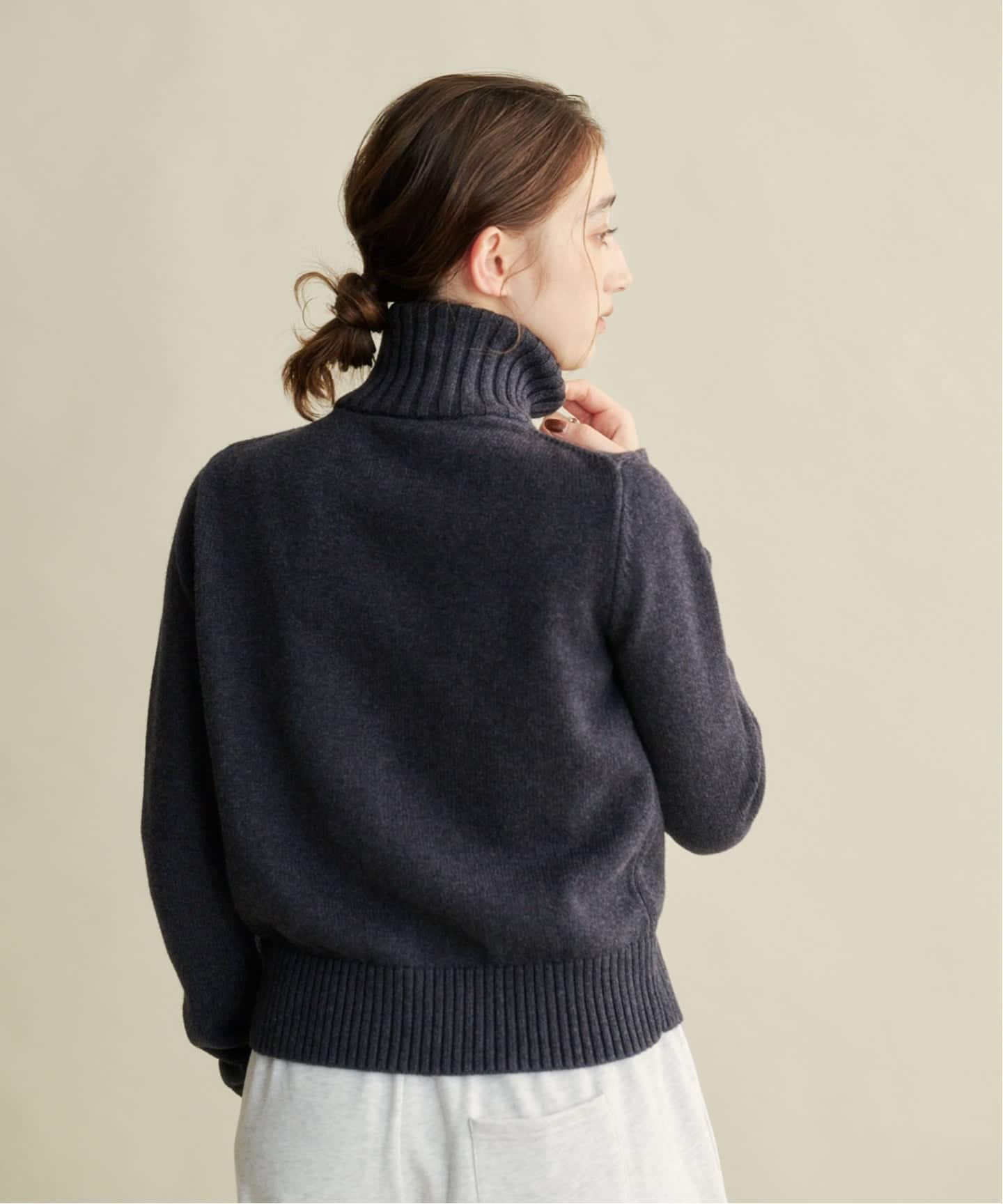 todayful Compact Zip Knit 試着のみ 新品/自宅試着のみ】TODAYFUL