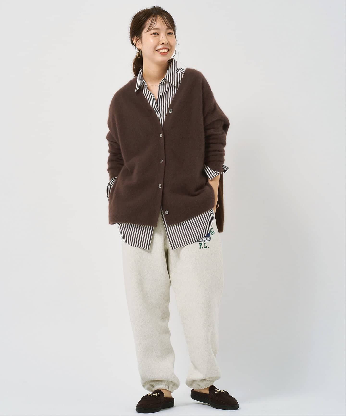 フォックスウールミックス2WAYカーディガン（カーディガン）｜Spick