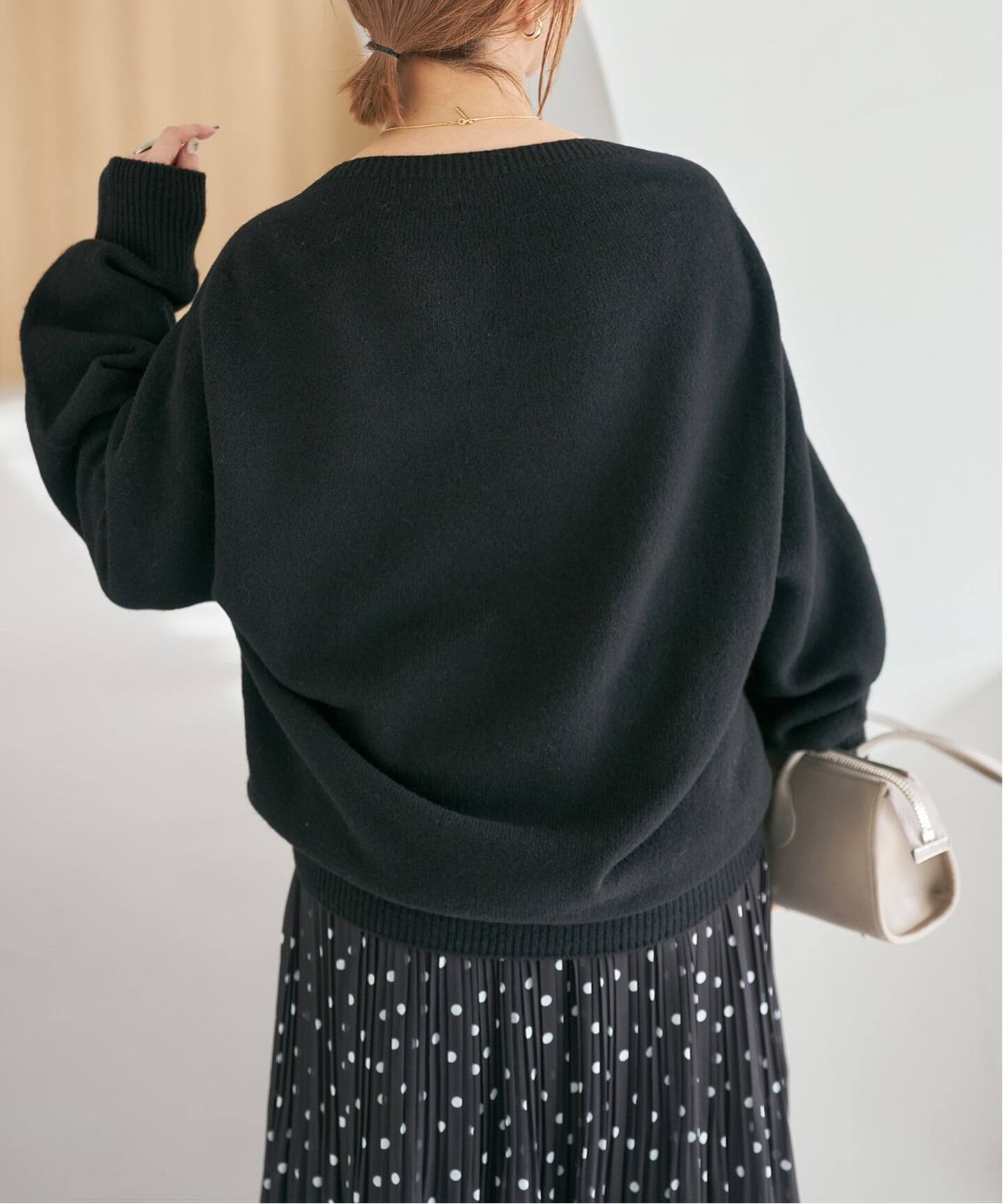 ニュアンスコクーンシルエットニット（ニット／セーター）｜Spick and