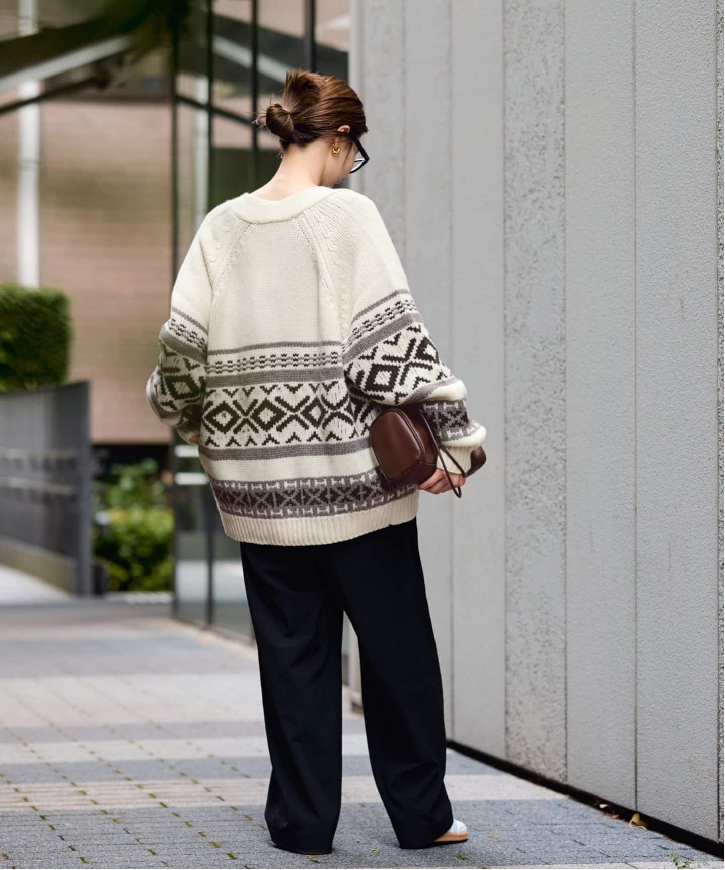 ジャガードカーディガン（カーディガン）｜FRAMeWORK（フレームワーク