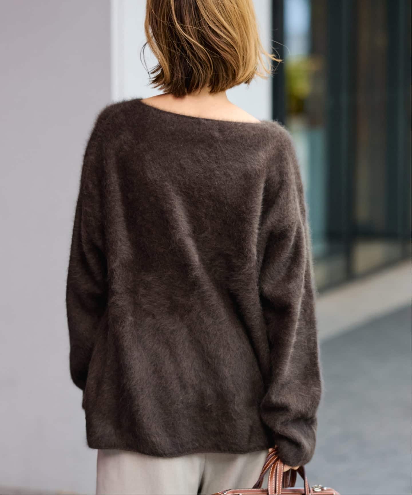 ≪追加≫FOX/CASHMERE ボートネック プルオーバー（ニット／セーター