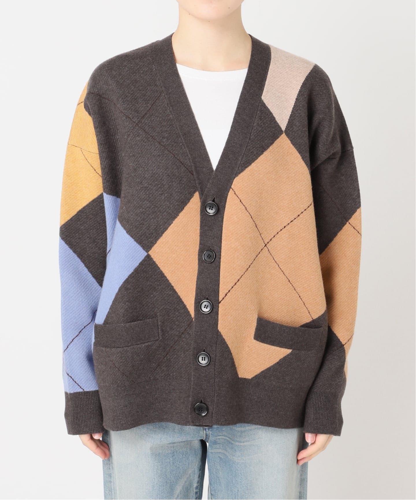 ST.JOHNS 3RD CLUB/セントジョンズサードクラブ カーディガン ARGYLLE