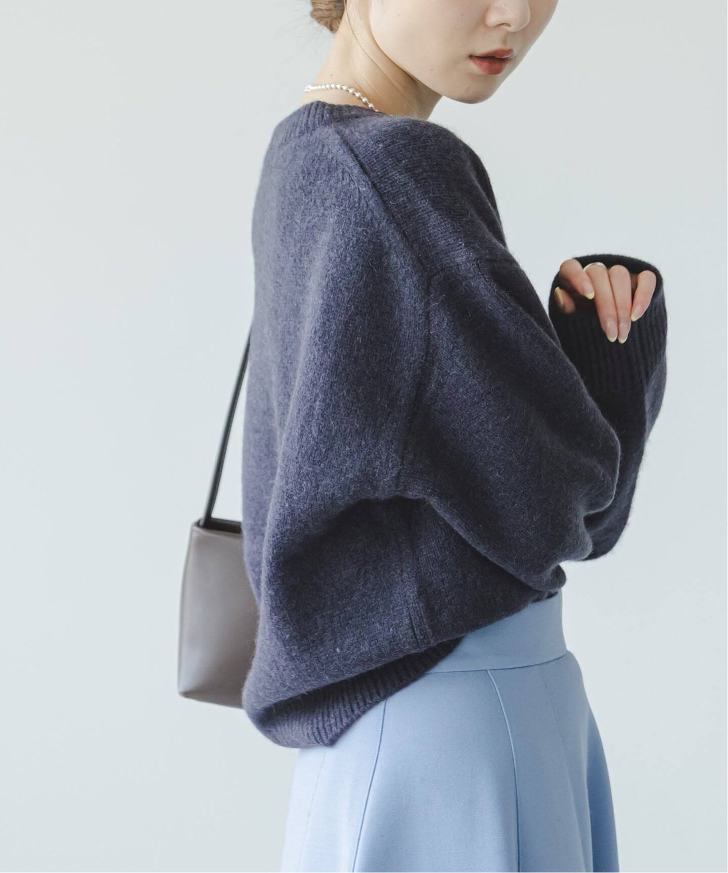 YAKクルーネックプルオーバー（ニット／セーター）｜NOBLE（ノーブル