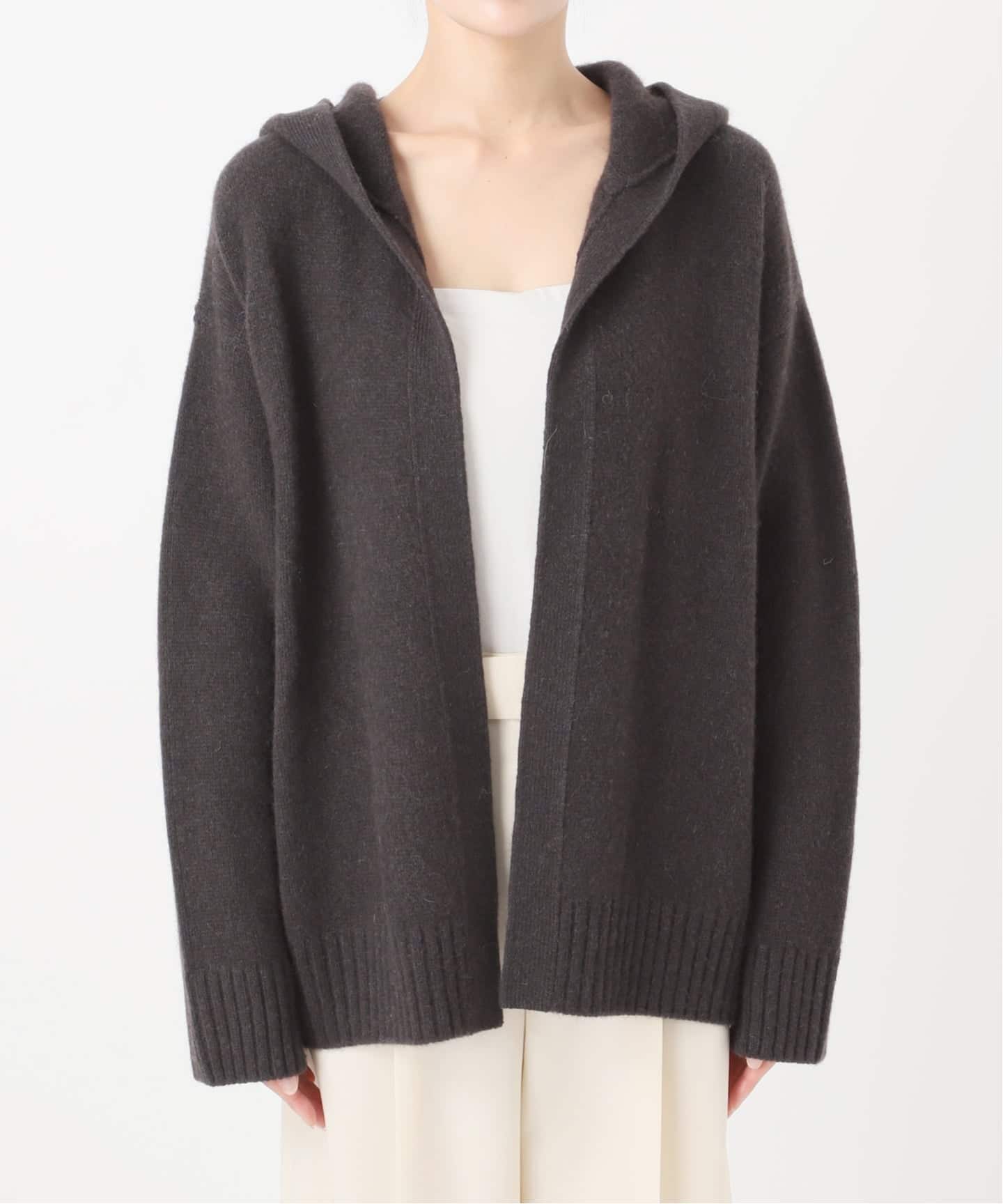 YAKフーディーカーディガン（カーディガン）｜NOBLE（ノーブル）の通販