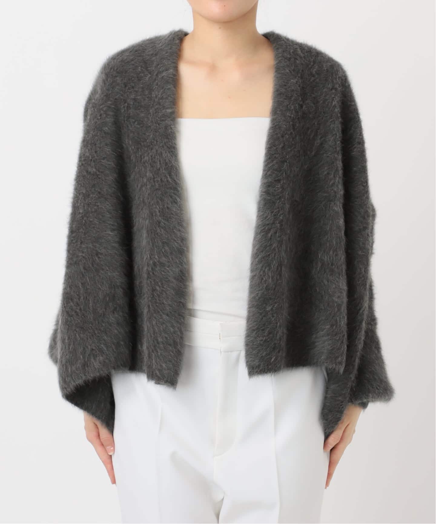 FOX/Caファーニットカーディガン（カーディガン）｜NOBLE（ノーブル