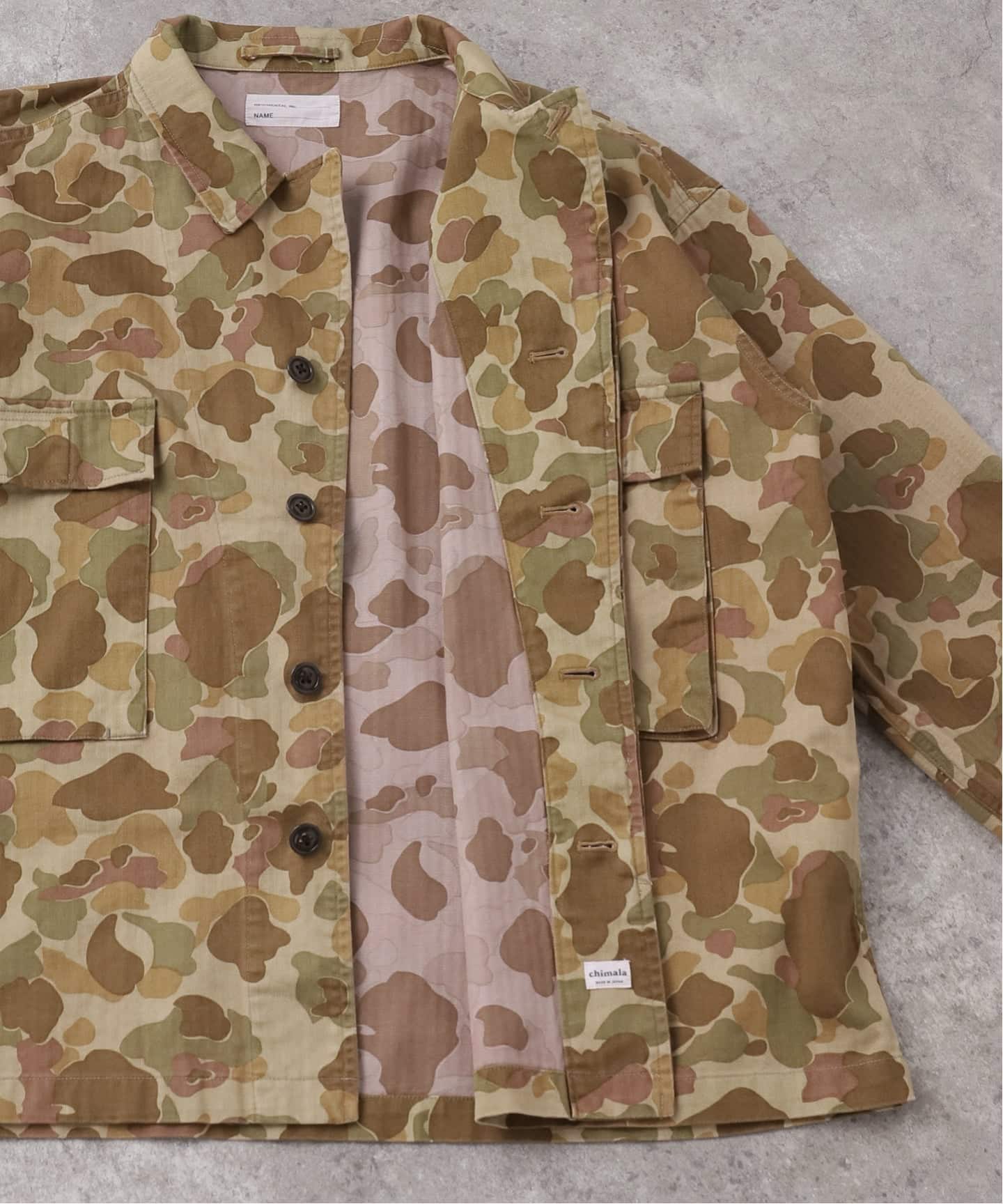 chimala】 HUNTER CAMO JACKET（ミリタリー）｜journal standard luxe