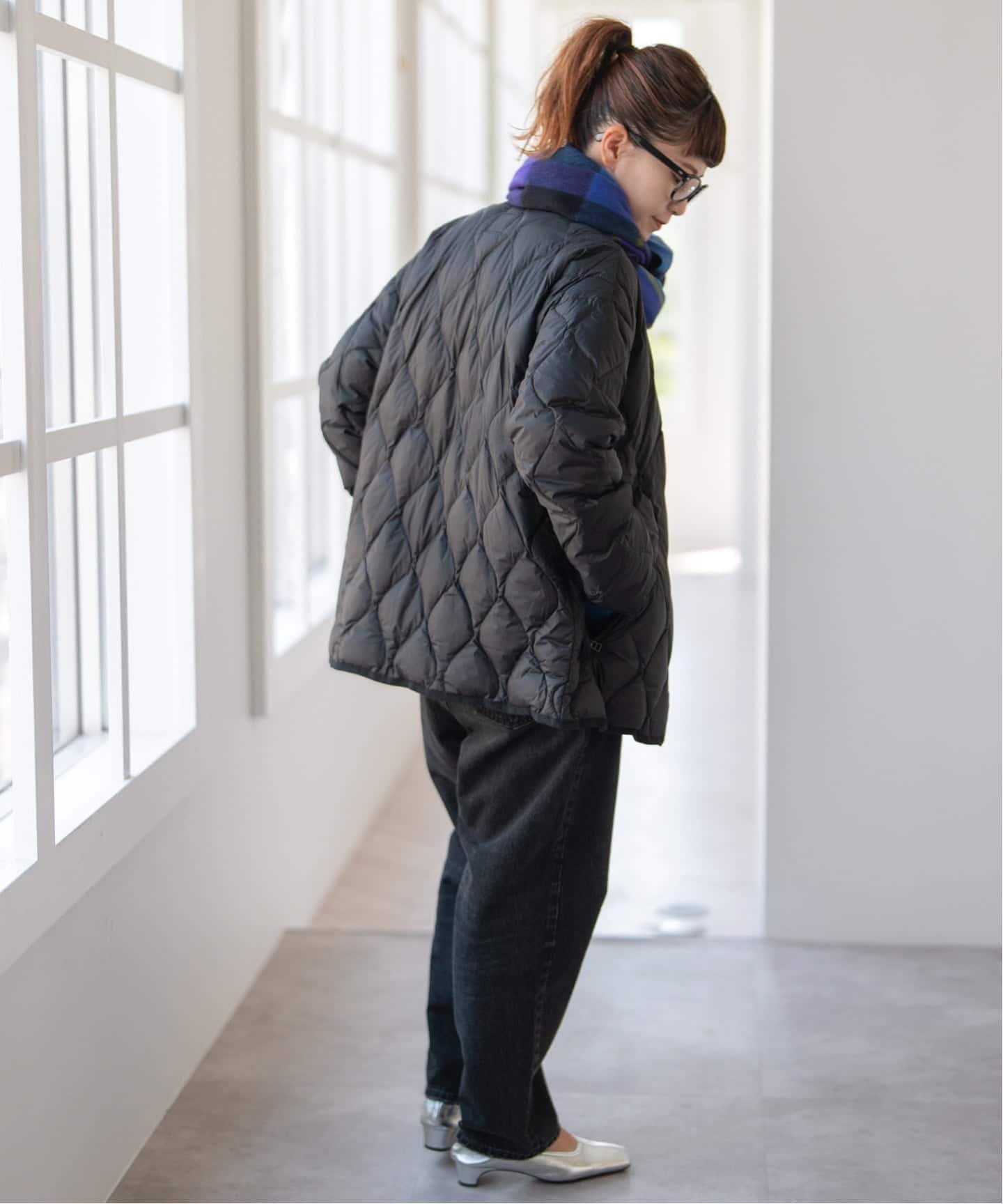 TAION / タイオン *Spick別注キルティングブルゾン（ダウンジャケット