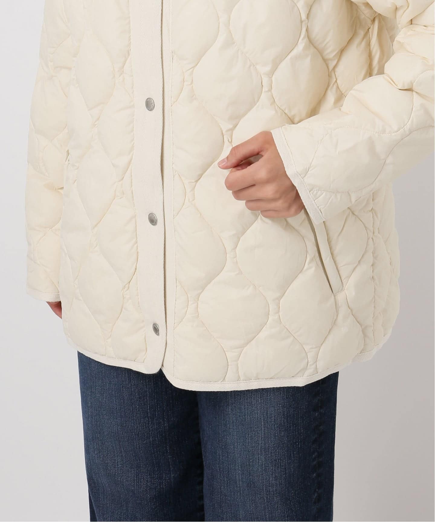 TAION / タイオン *Spick別注キルティングブルゾン（ダウンジャケット