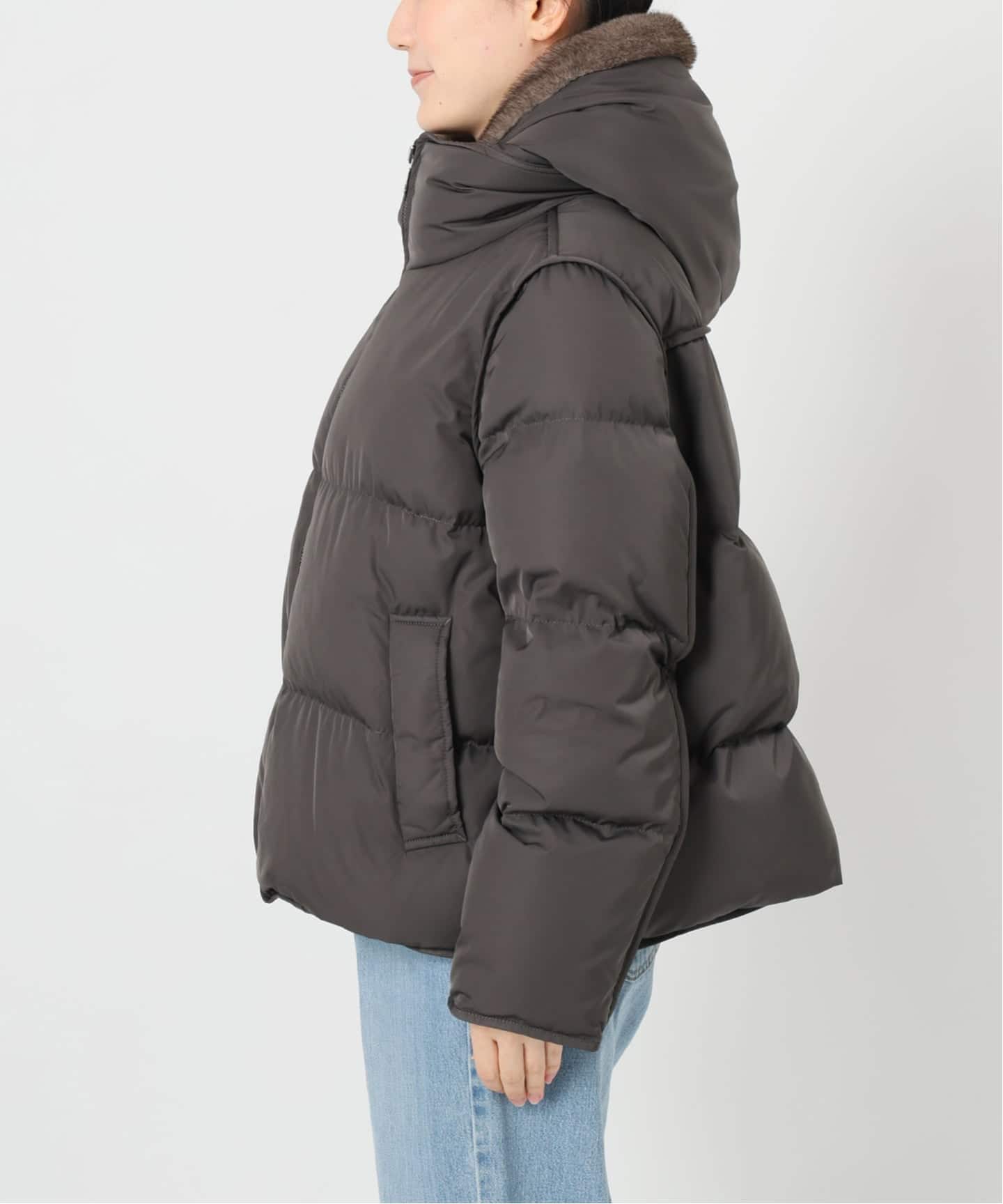 LOU ANDREA/ルーアンドレア DOWN CT コート YV25752（ダウンジャケット