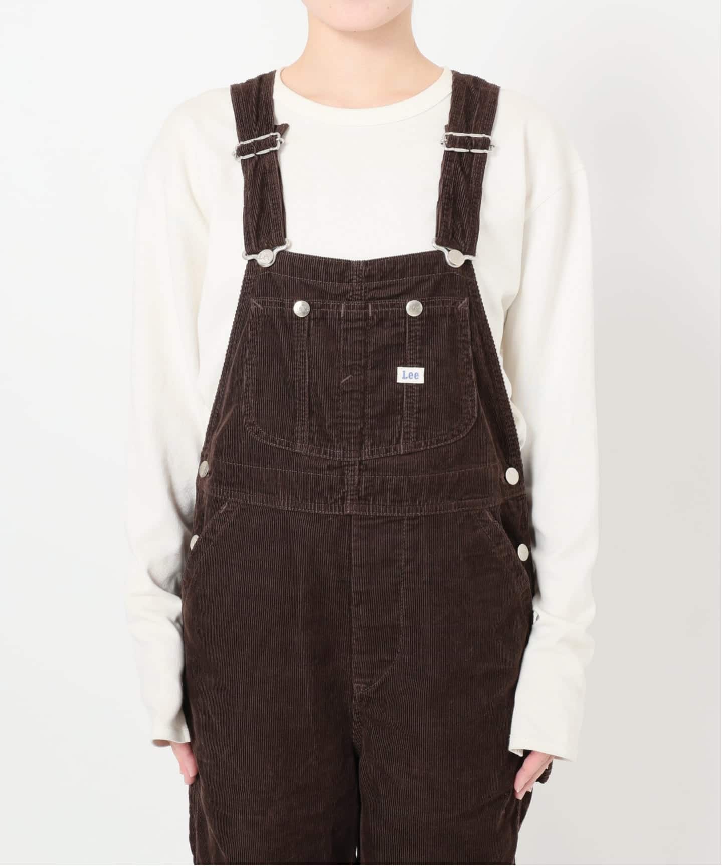 LEE /リー SLOBE別注 コーデュロイオーバーオール（サロペット