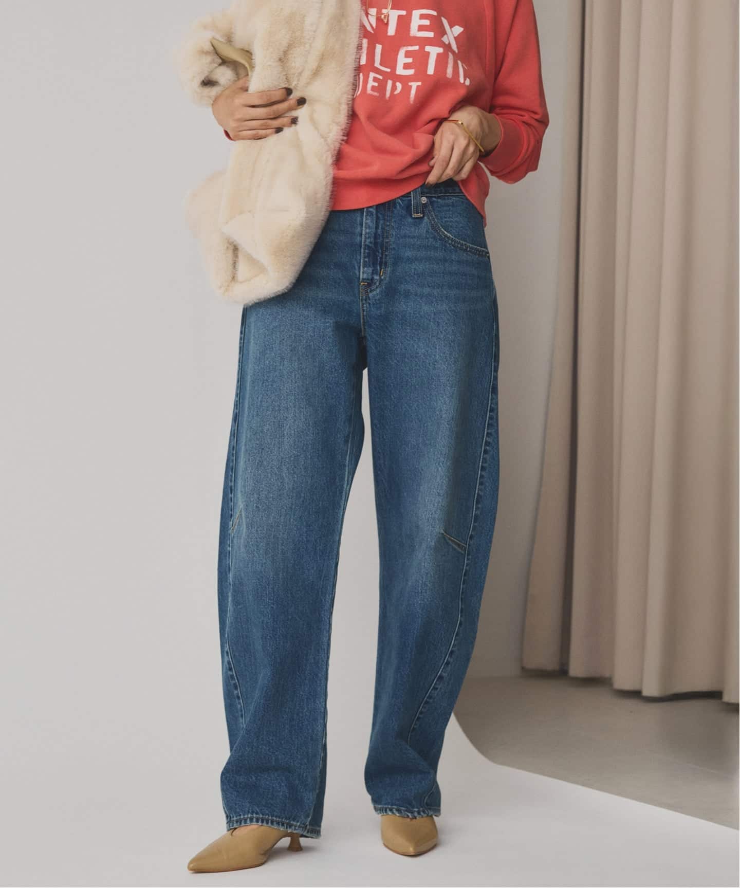 Levi's/リーバイス SLOBE別注 BAGGY DAD BARREL デニムパンツ（デニム