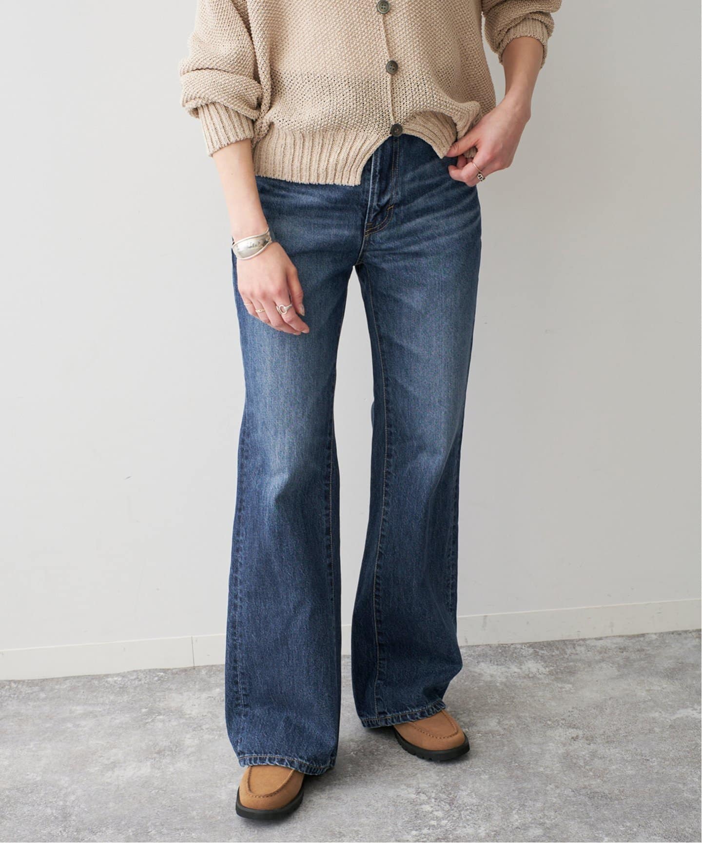 追加》SOMETHING / サムシング LISA VINTAGE FLARE（デニムパンツ