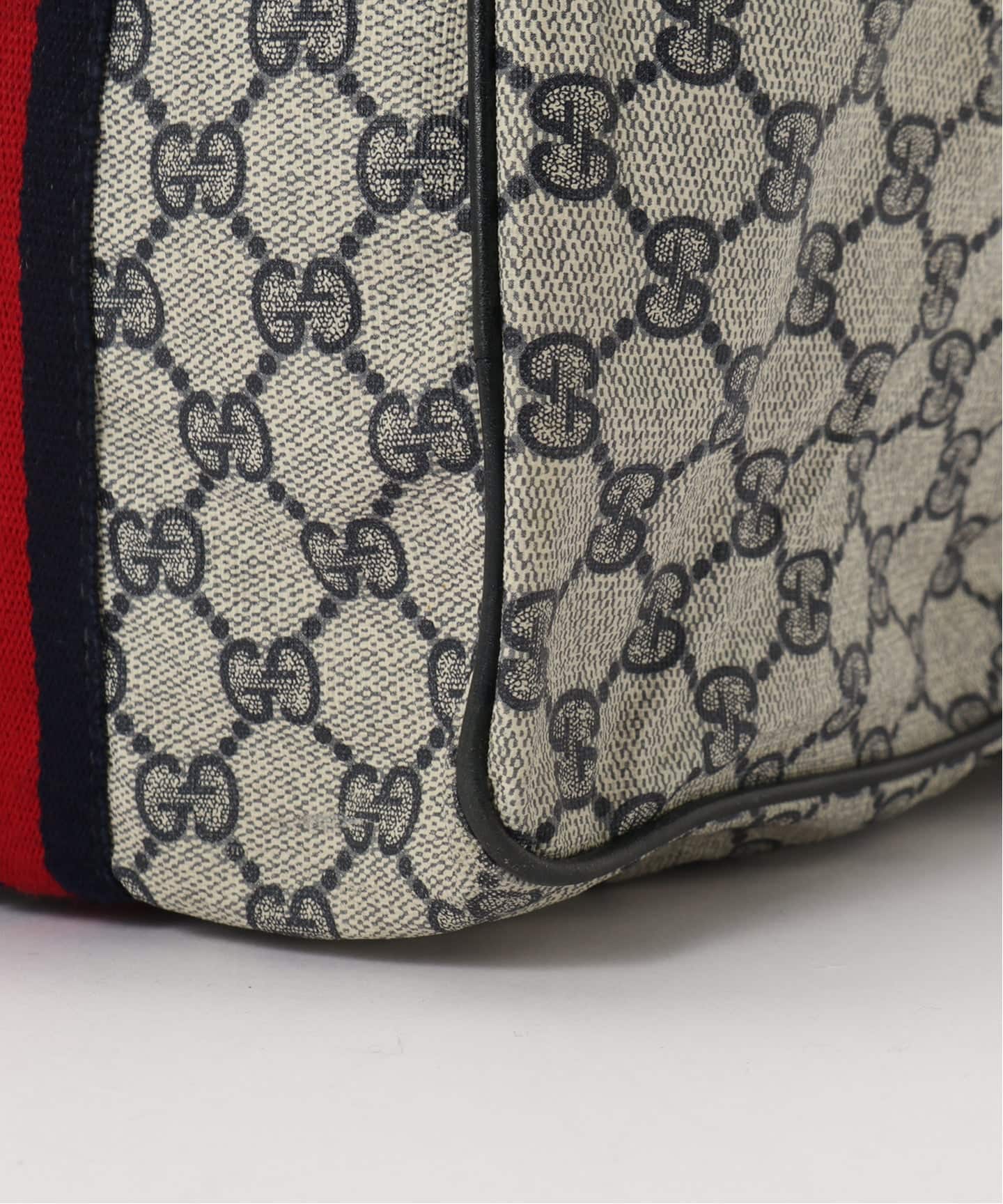 VINTAGE GUCCI/グッチ】ボストンバッグ gg web（ボストンバッグ