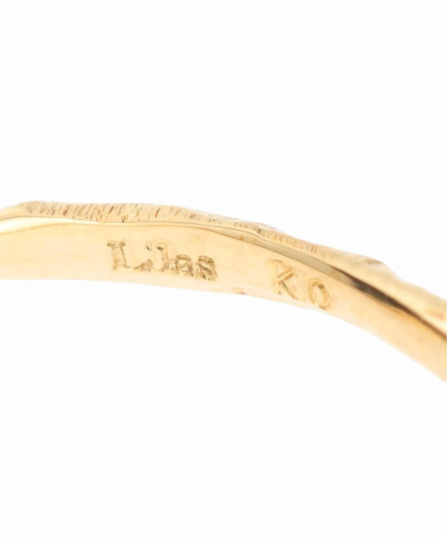 テクスチャー3本リング K10（リング）｜Lilas（リラ）の通販